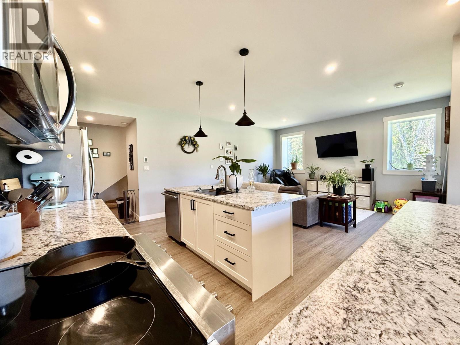 24151 River Road, Smithers, BC - Indoor Photo Showing Kitchen