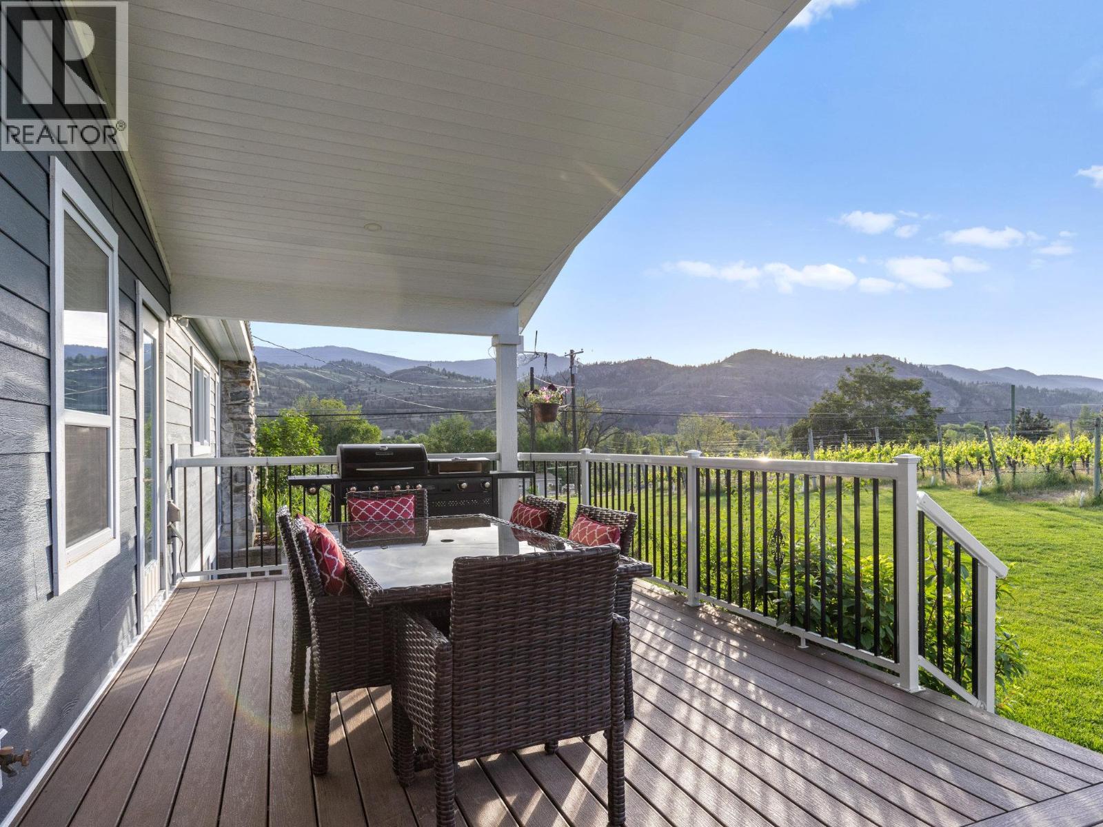 7207 Tucelnuit Drive, Oliver, BC - Outdoor With Deck Patio Veranda With View With Exterior