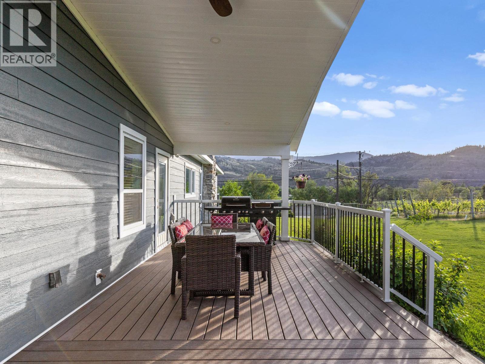 7207 Tucelnuit Drive, Oliver, BC - Outdoor With Deck Patio Veranda With Exterior