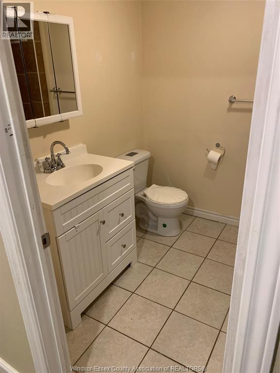 829 Arthur Avenue Unit# Basement, Windsor, ON - Indoor Photo Showing Bathroom