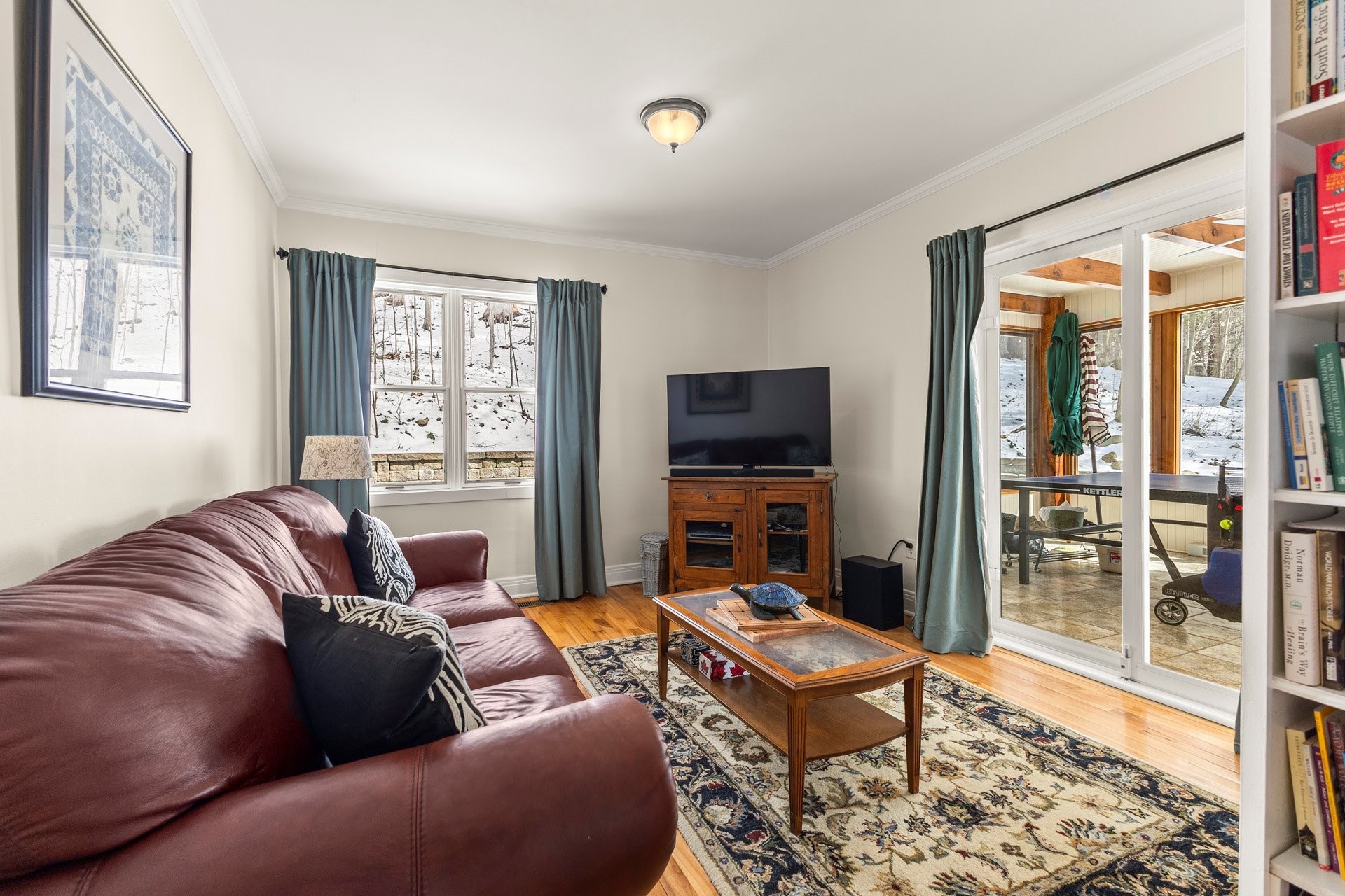 Bureau - 428 Rue Brookside, Hudson, QC - Indoor Photo Showing Living Room
