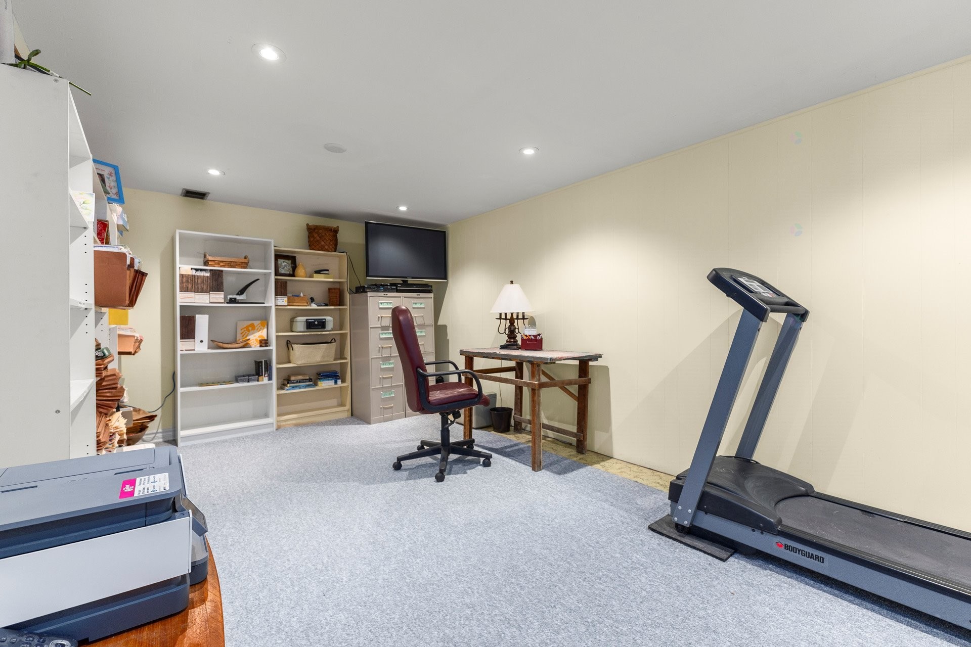 Sous-sol - 428 Rue Brookside, Hudson, QC - Indoor Photo Showing Gym Room