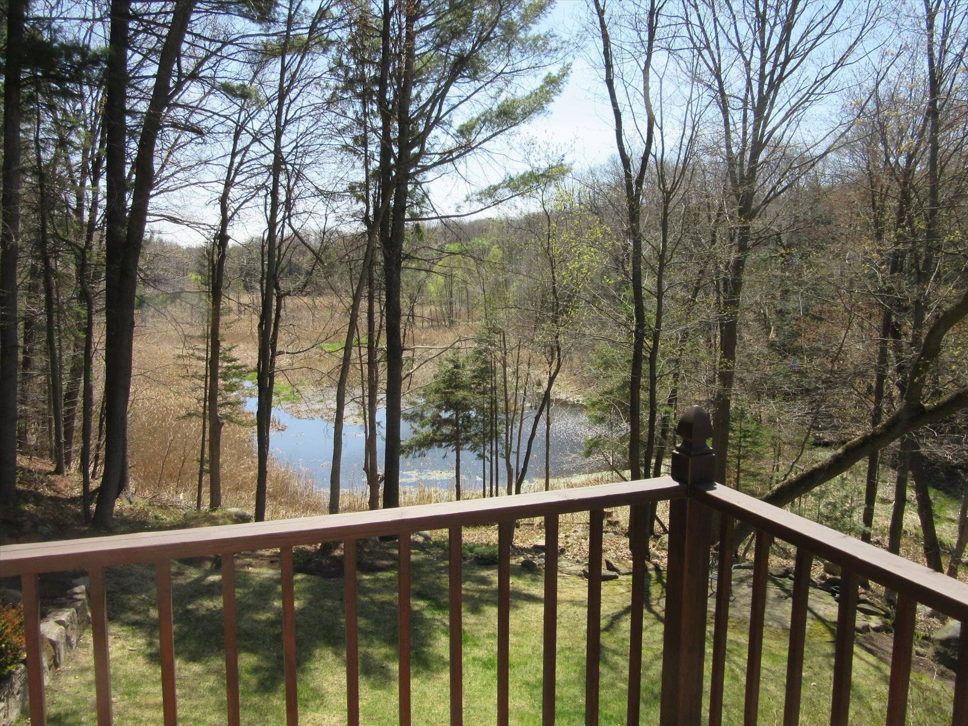 Balcon - 428 Rue Brookside, Hudson, QC - Outdoor With View