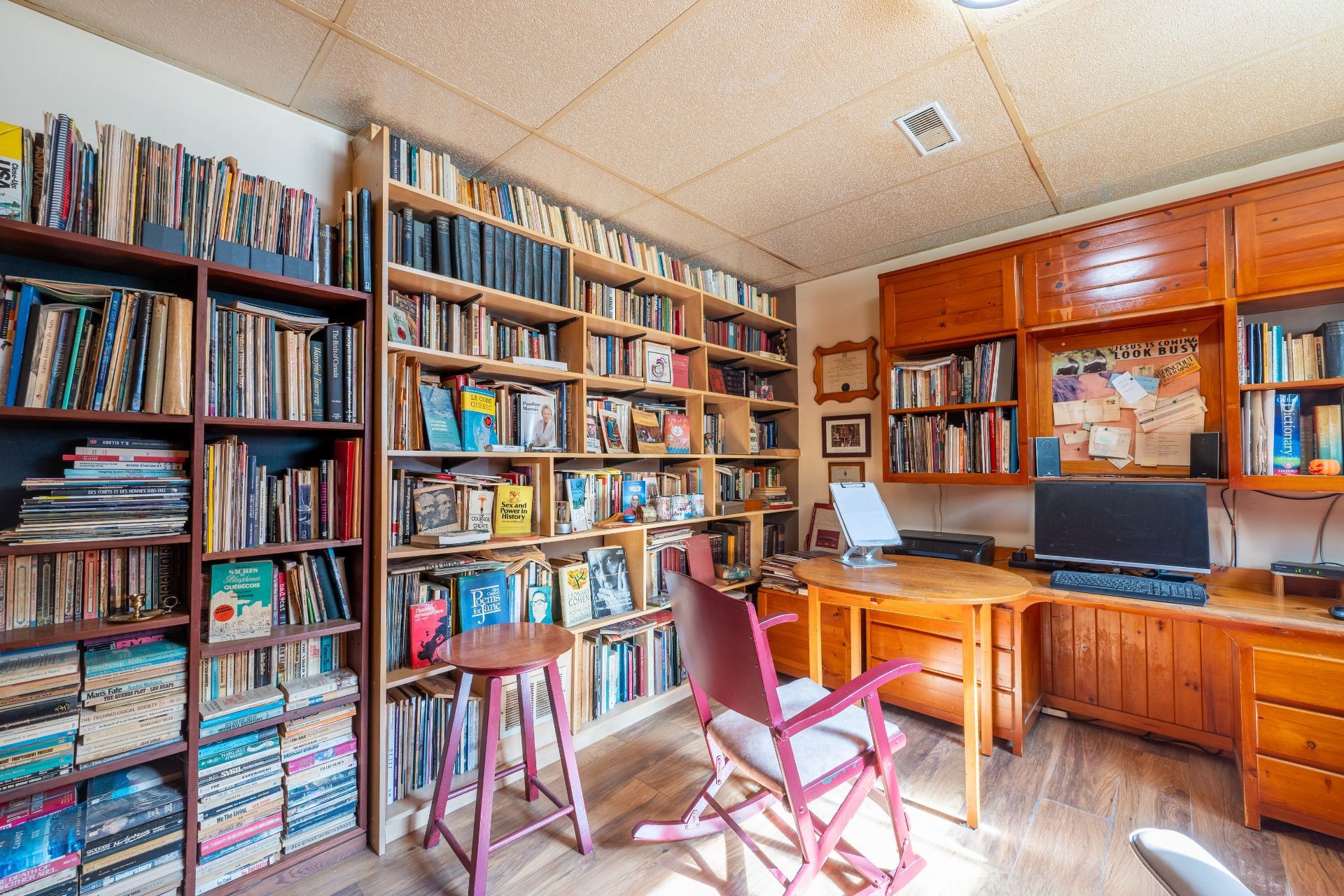 Bureau - 530 Rue Arthur-Dupuis, Sherbrooke (Brompton/Rock Forest/Saint-Élie/Deauville), QC - Indoor Photo Showing Office