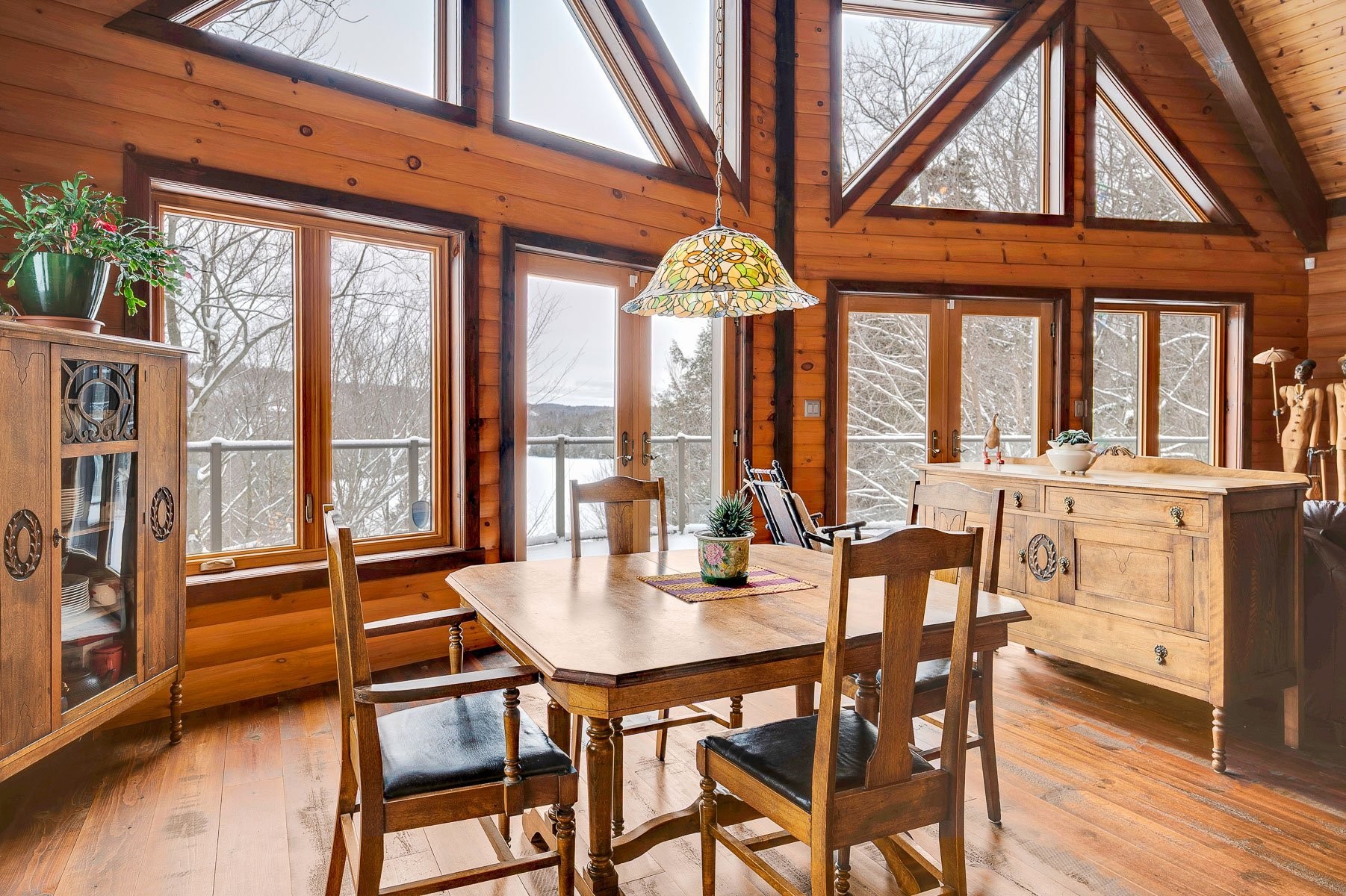 Dining Room - 1907 Rue Grilli, Wentworth-Nord, QC - Indoor Photo Showing Dining Room