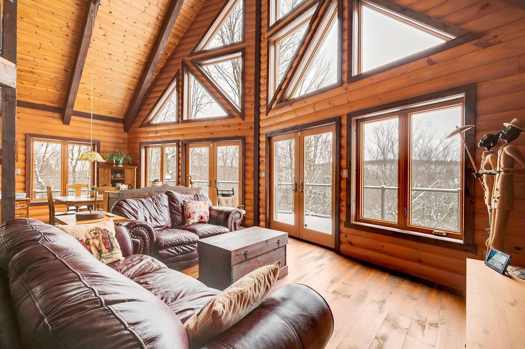 Living Room - 1907 Rue Grilli, Wentworth-Nord, QC - Indoor Photo Showing Living Room