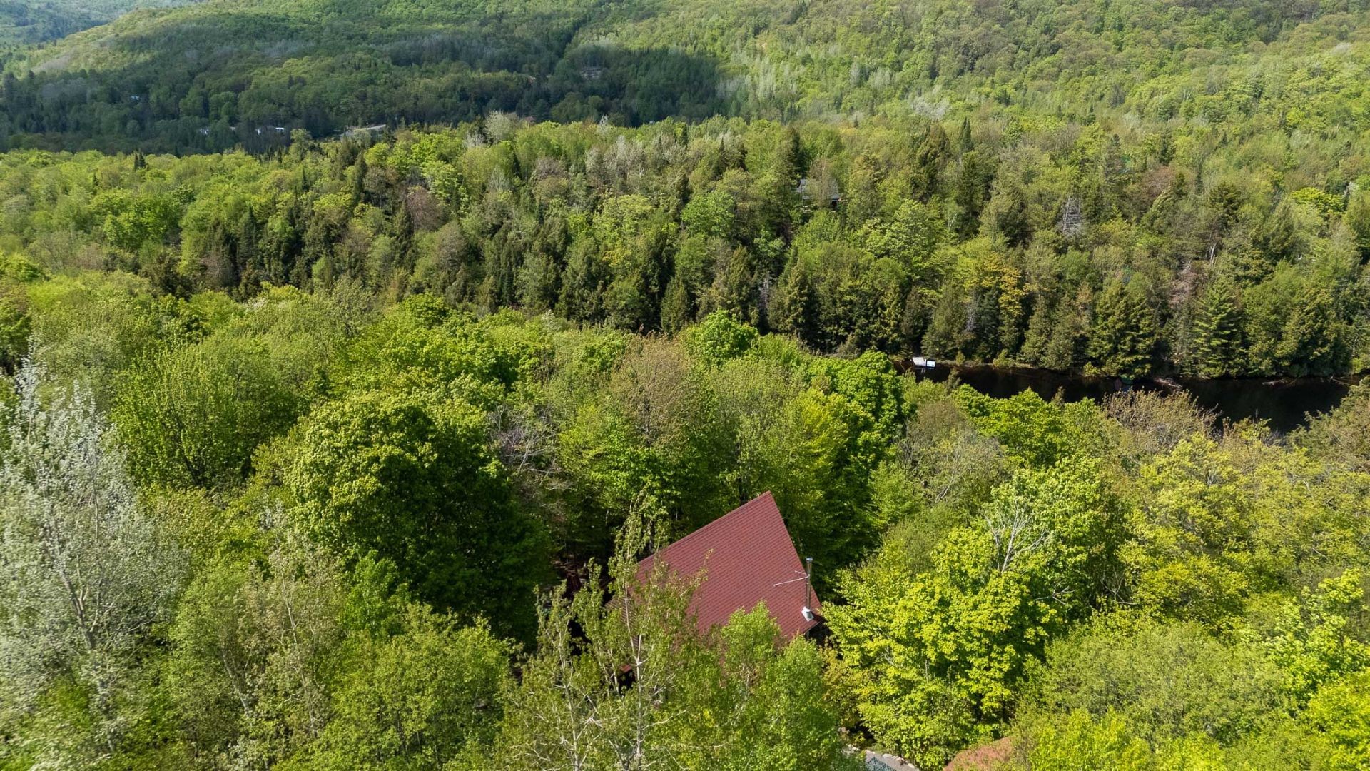Aerial View - 1907 Rue Grilli, Wentworth-Nord, QC