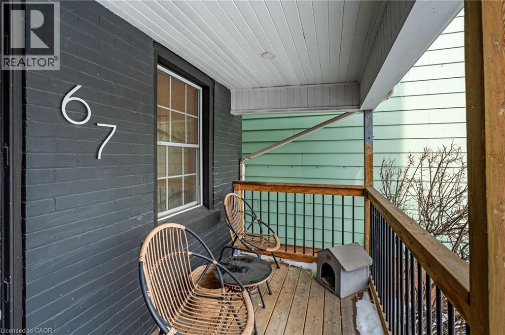 67 Glendale Avenue N, Hamilton, ON - Outdoor With Deck Patio Veranda With Exterior