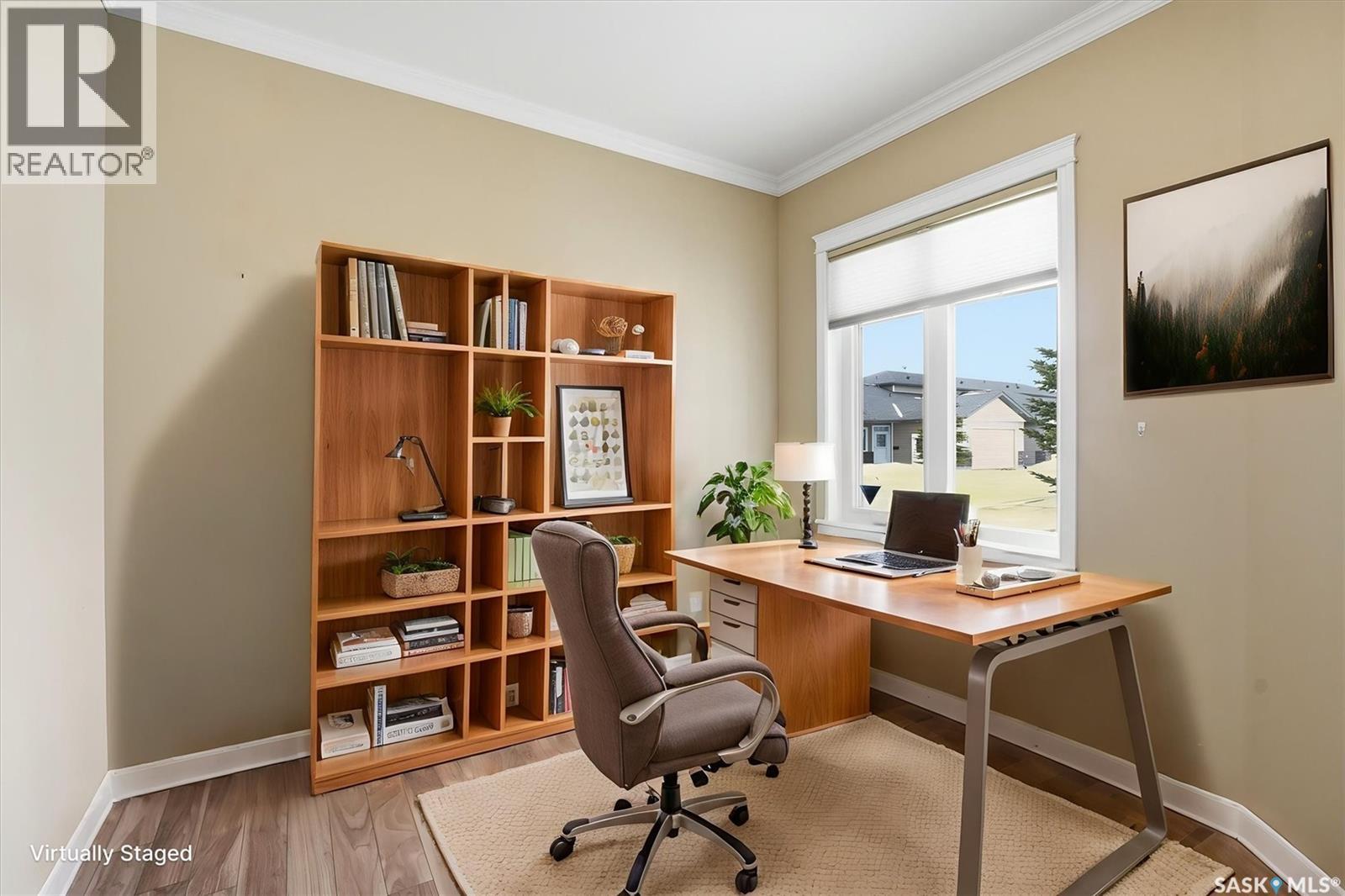 31 100 Brooklyn Lane, Warman, SK - Indoor Photo Showing Office