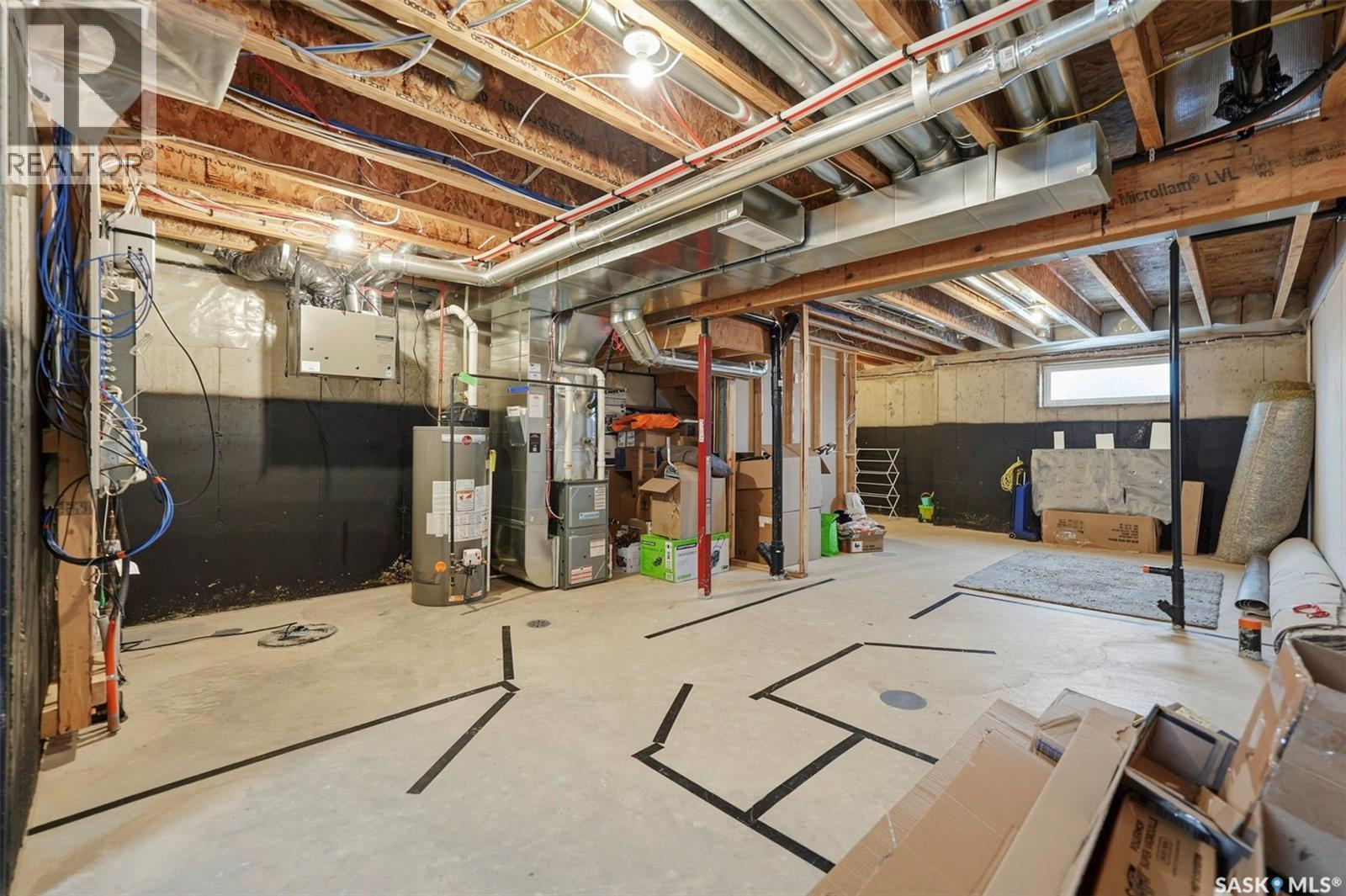608 Brighton Gate, Saskatoon, SK - Indoor Photo Showing Basement