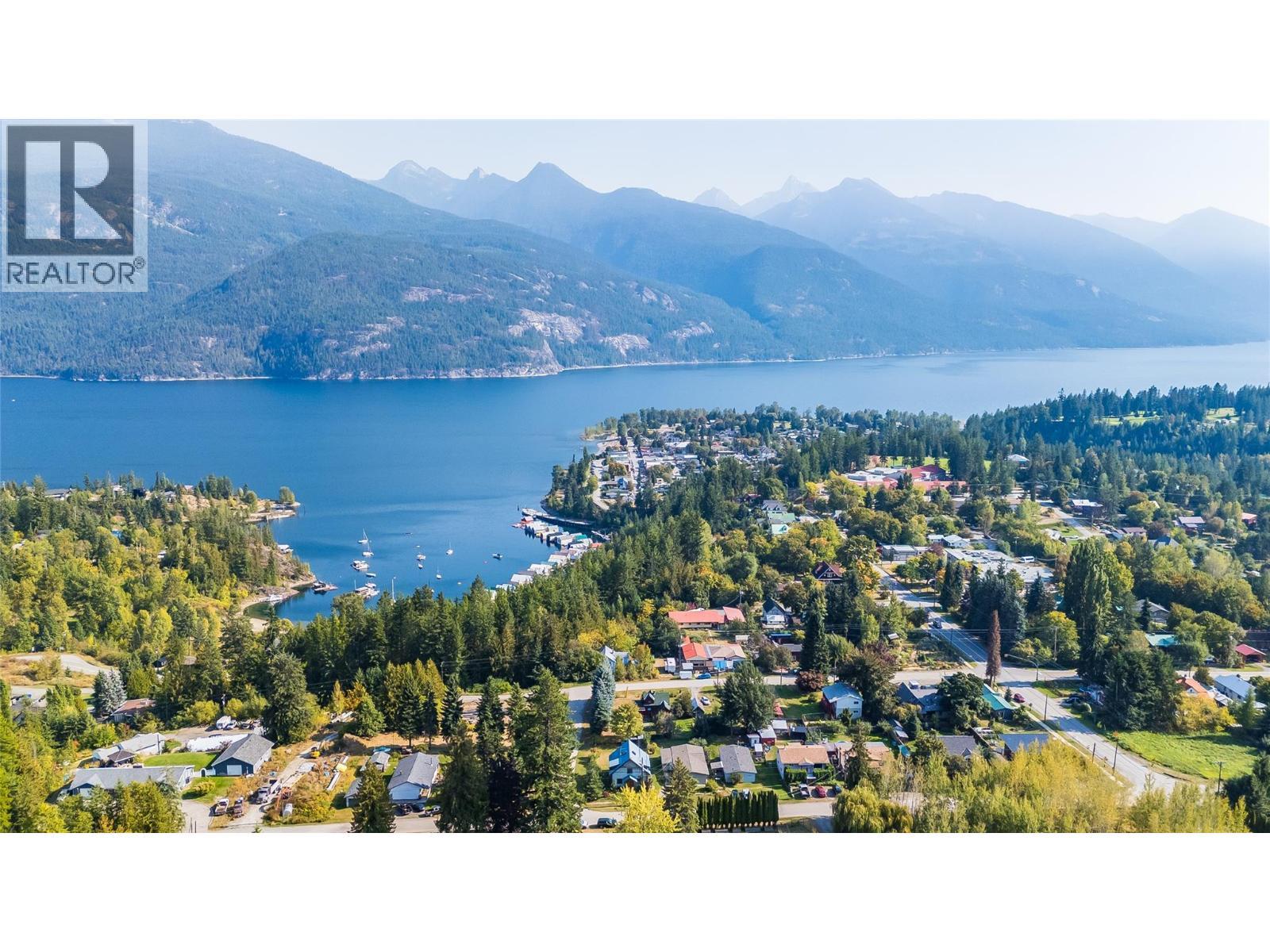 130 8Th Street N, Kaslo, BC - Outdoor With Body Of Water With View