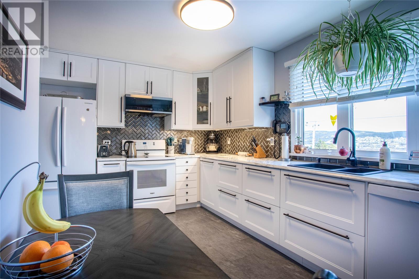 131 Canada Drive, St. John'S, NL - Indoor Photo Showing Kitchen With Double Sink