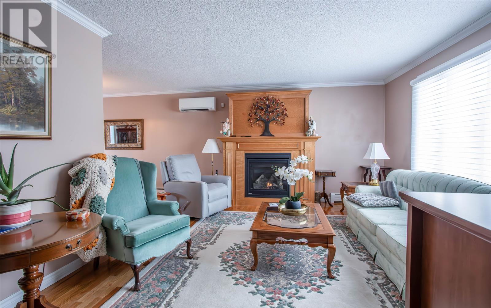 131 Canada Drive, St. John'S, NL - Indoor Photo Showing Living Room With Fireplace