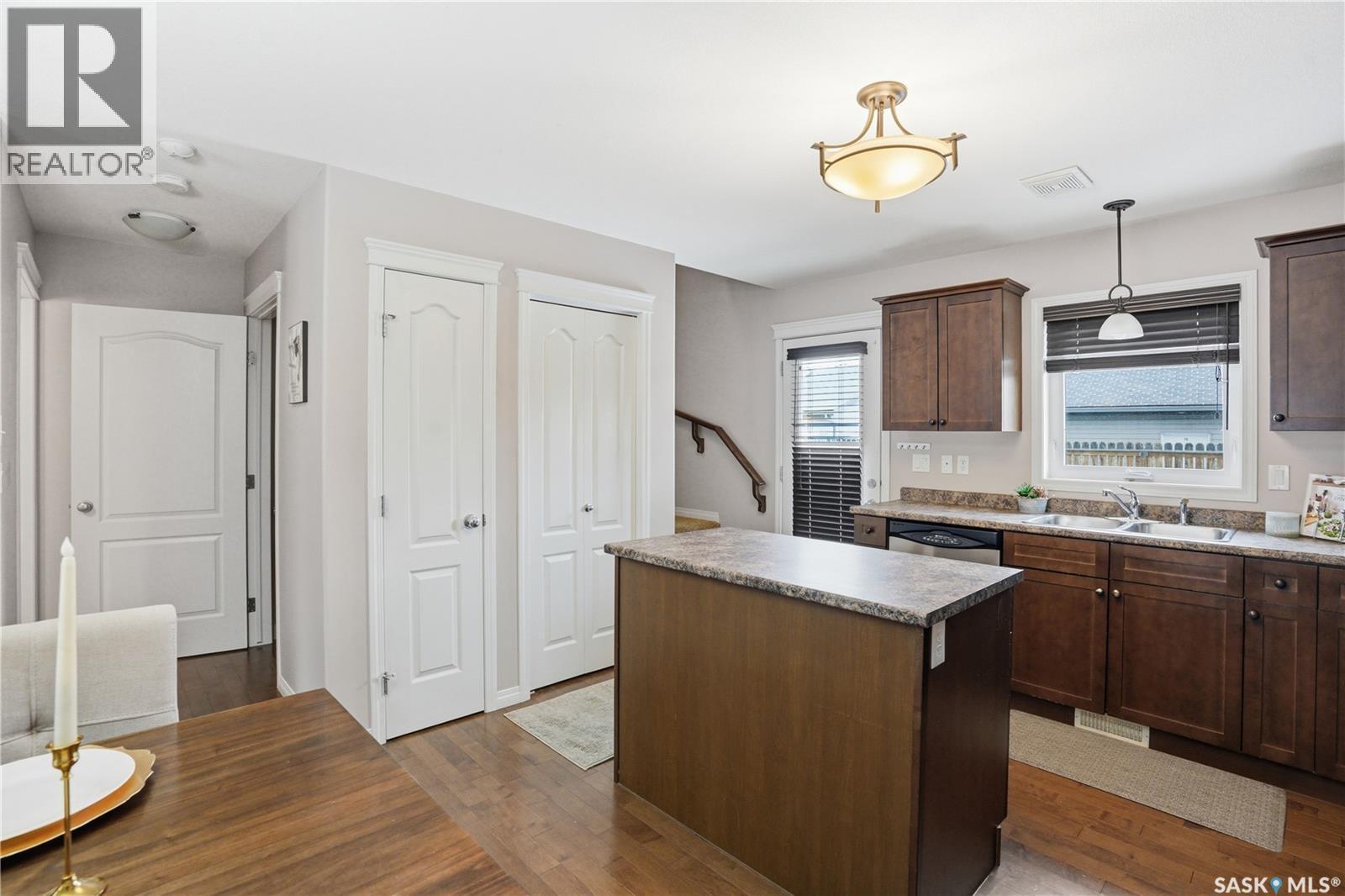17 622 Lamarsh Road, Saskatoon, SK - Indoor Photo Showing Kitchen With Double Sink