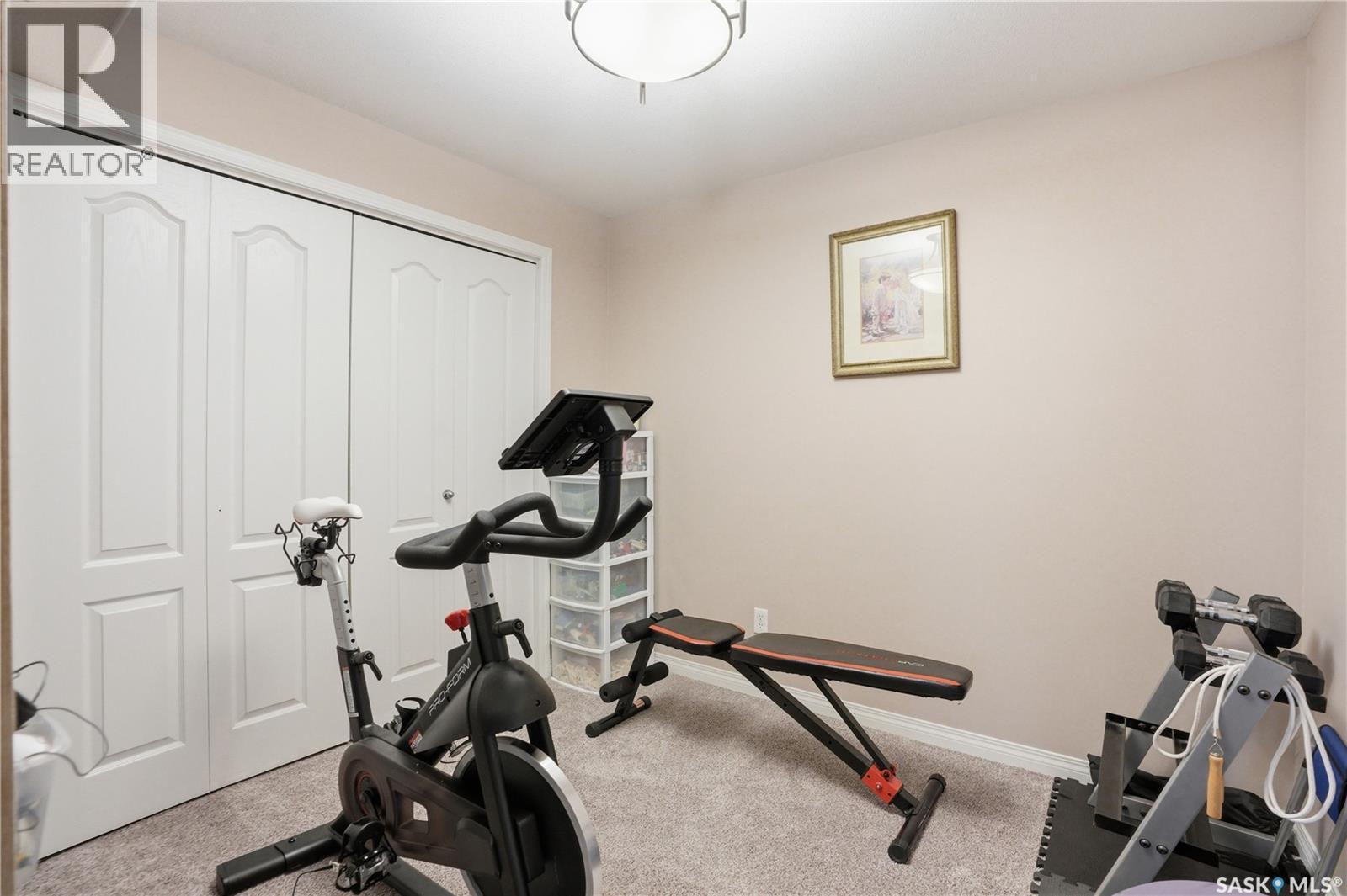 17 622 Lamarsh Road, Saskatoon, SK - Indoor Photo Showing Gym Room