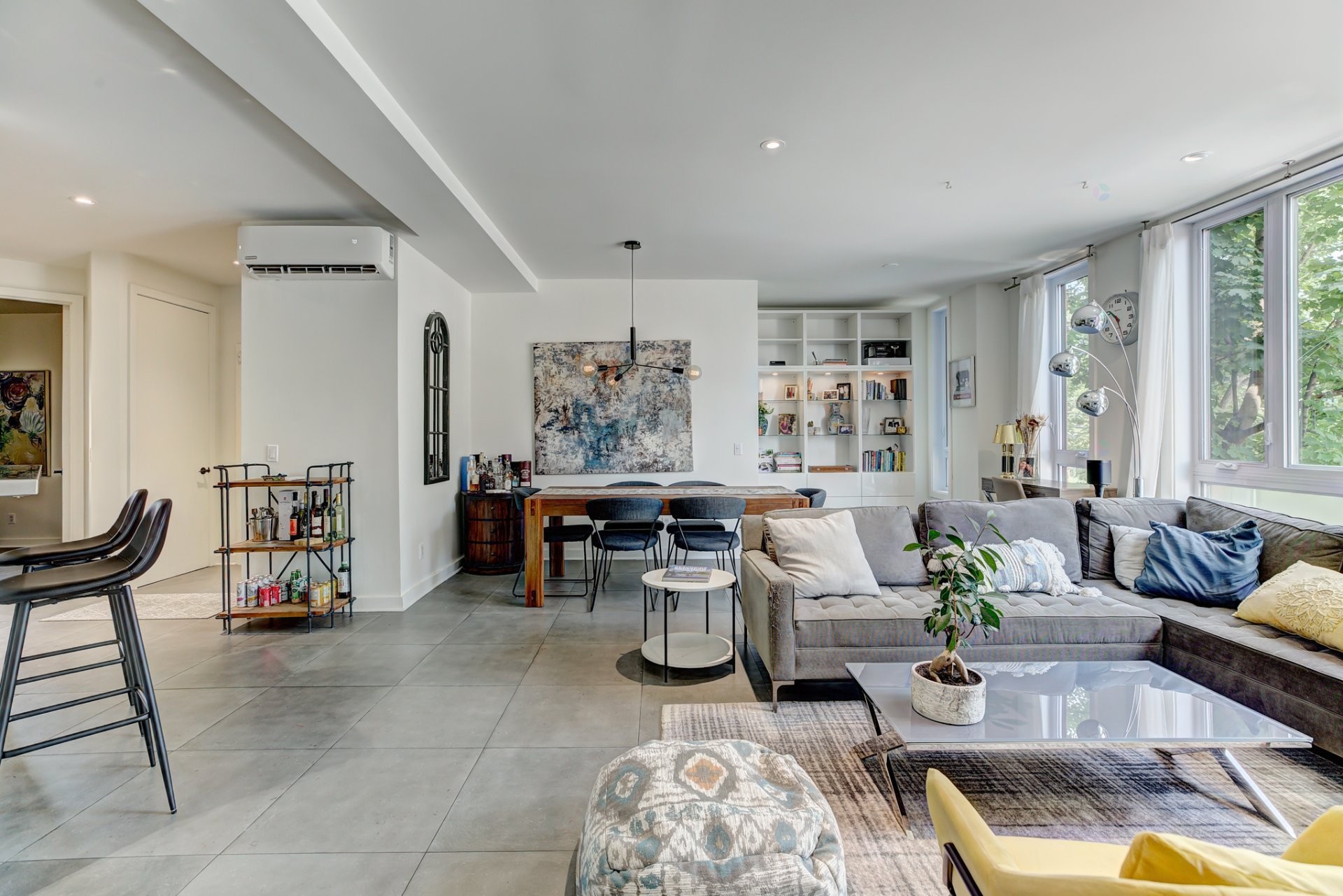 Autre - 201-6500 Av. De L'Esplanade, Montréal (Rosemont/La Petite-Patrie), QC - Indoor Photo Showing Living Room