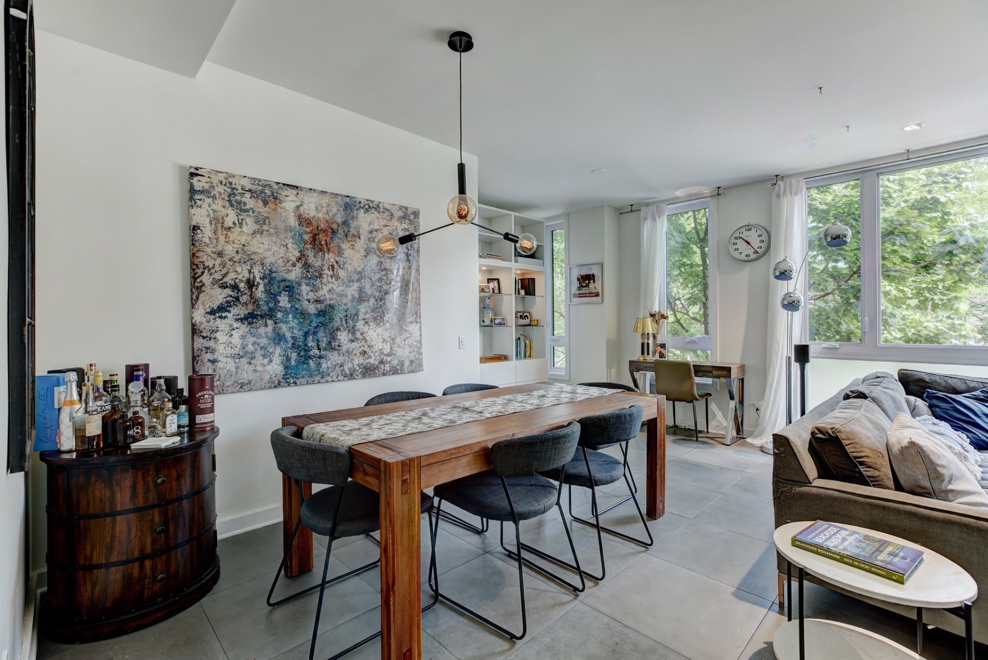 Salle à manger - 201-6500 Av. De L'Esplanade, Montréal (Rosemont/La Petite-Patrie), QC - Indoor Photo Showing Dining Room