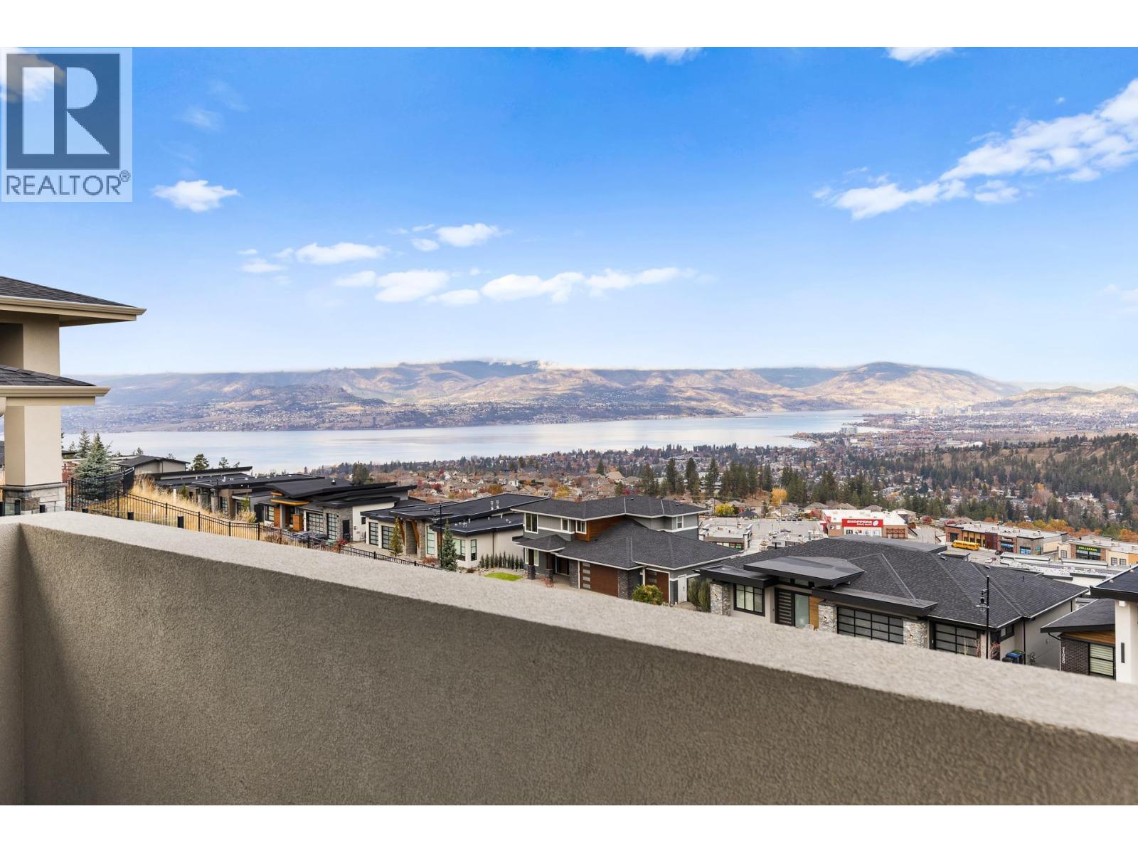 second floor balcony - 1068 Clarance Avenue, Kelowna, BC - Outdoor With Body Of Water With View