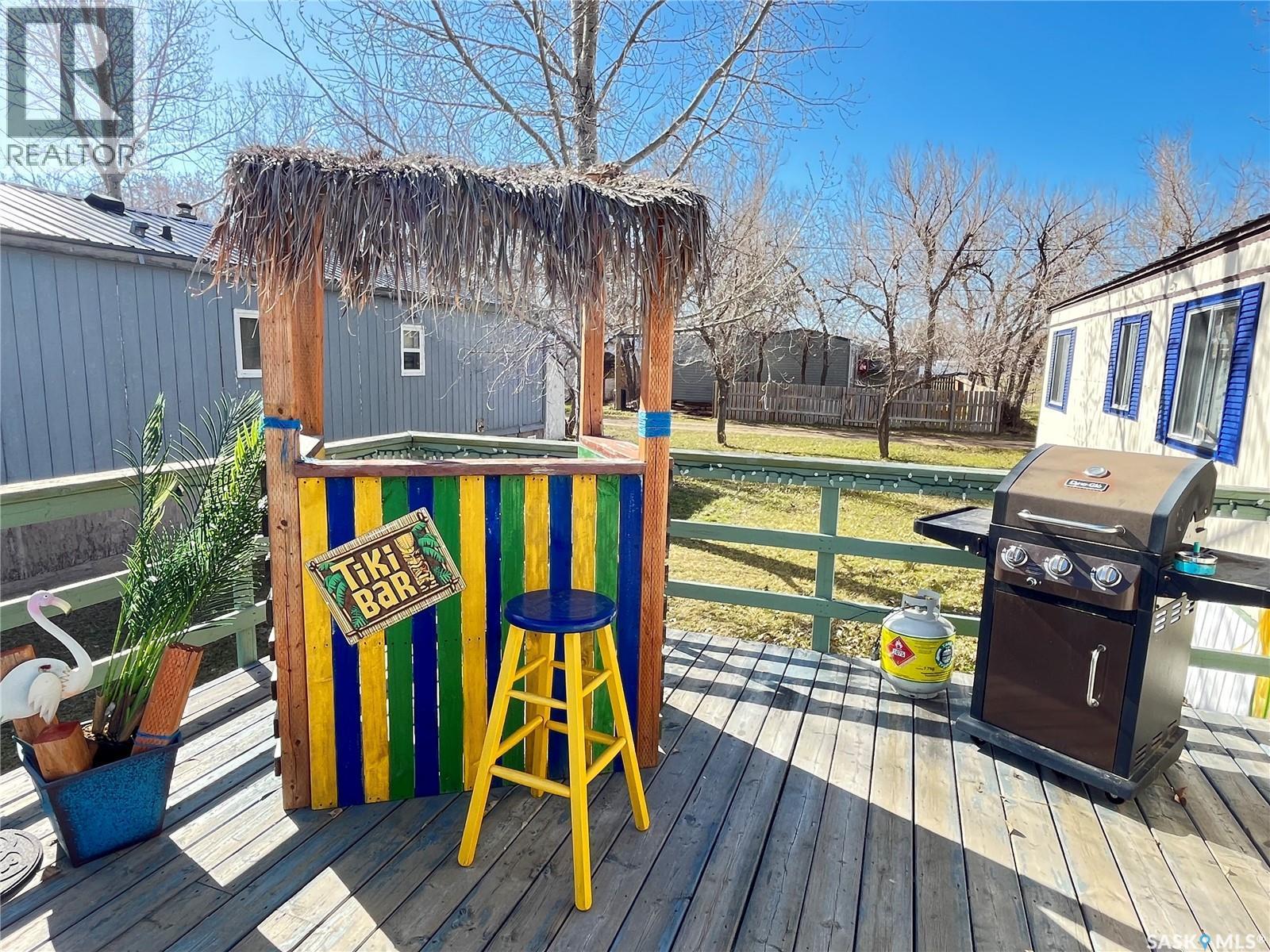 35 Cypress Mobile Home Park, Maple Creek, SK - Outdoor With Deck Patio Veranda