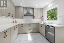 Custom Built Cabinetry & Quarts Counter/Backsplash - 