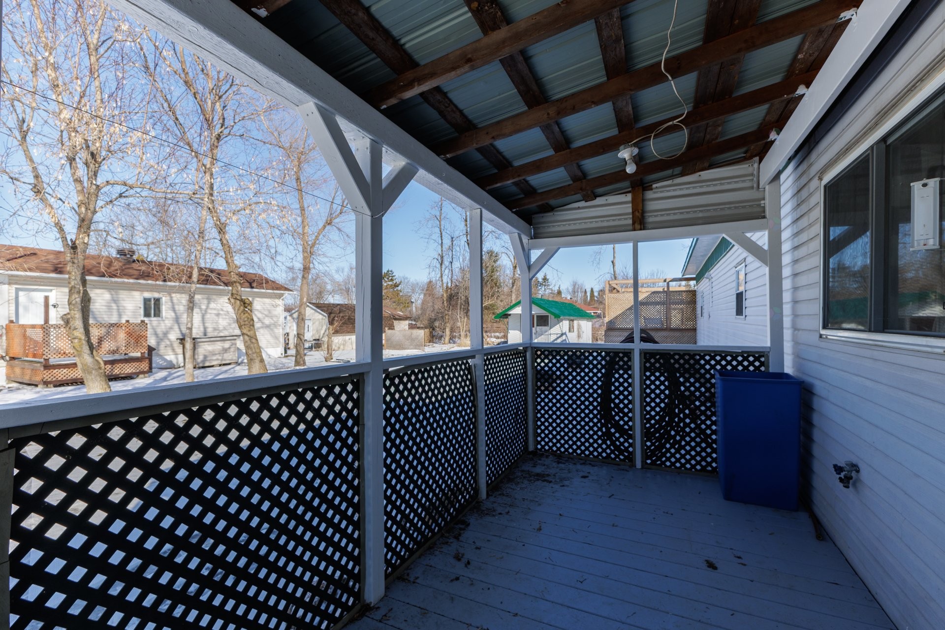 Balcony - 41 Rue André, Saint-Clet, QC - Outdoor With Deck Patio Veranda With Exterior