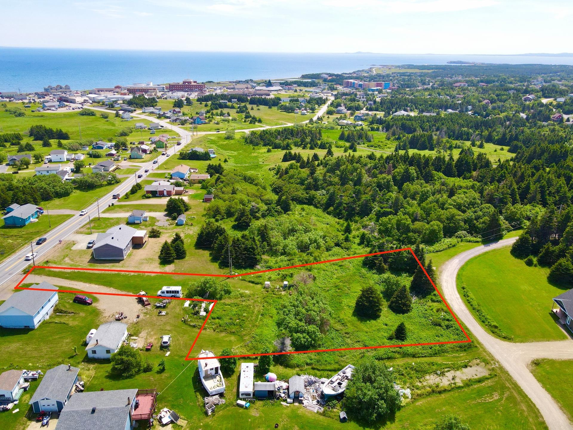 Photo aérienne - Ch. Petitpas, Les Îles-De-La-Madeleine, QC