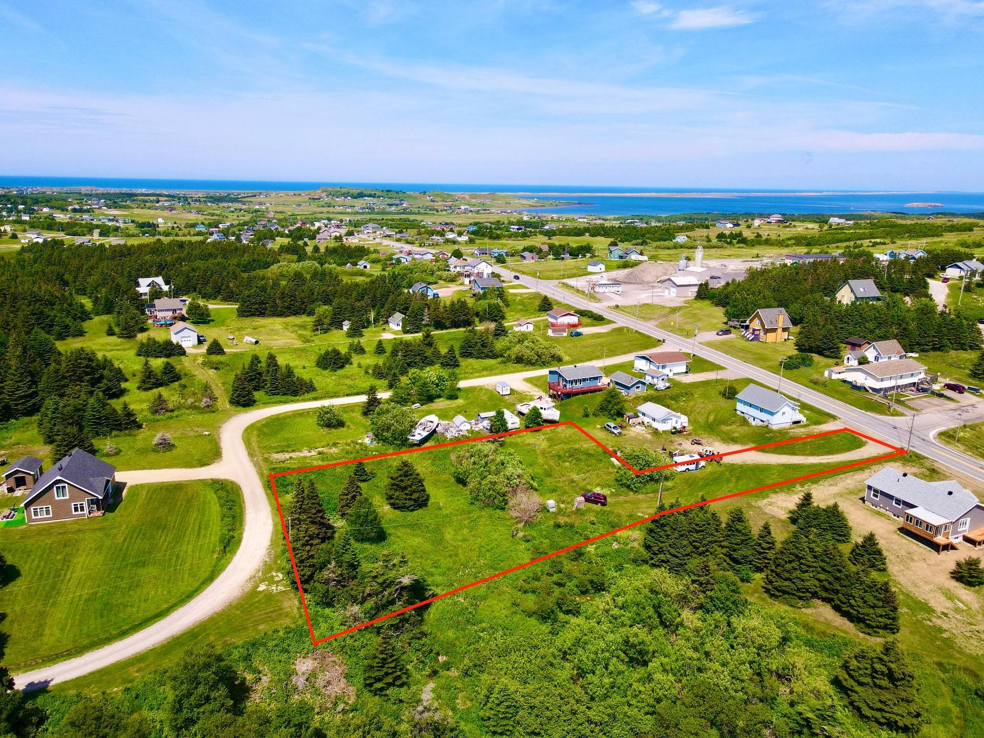 Photo aérienne - Ch. Petitpas, Les Îles-De-La-Madeleine, QC