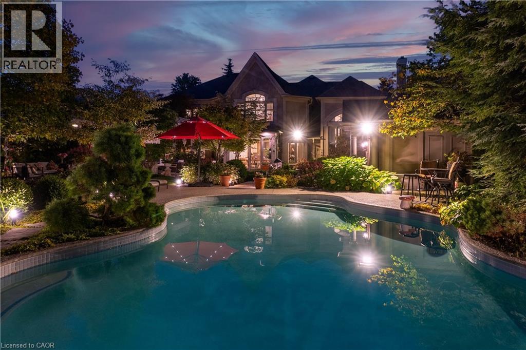 342 Pomona Avenue, Burlington, ON - Outdoor With In Ground Pool