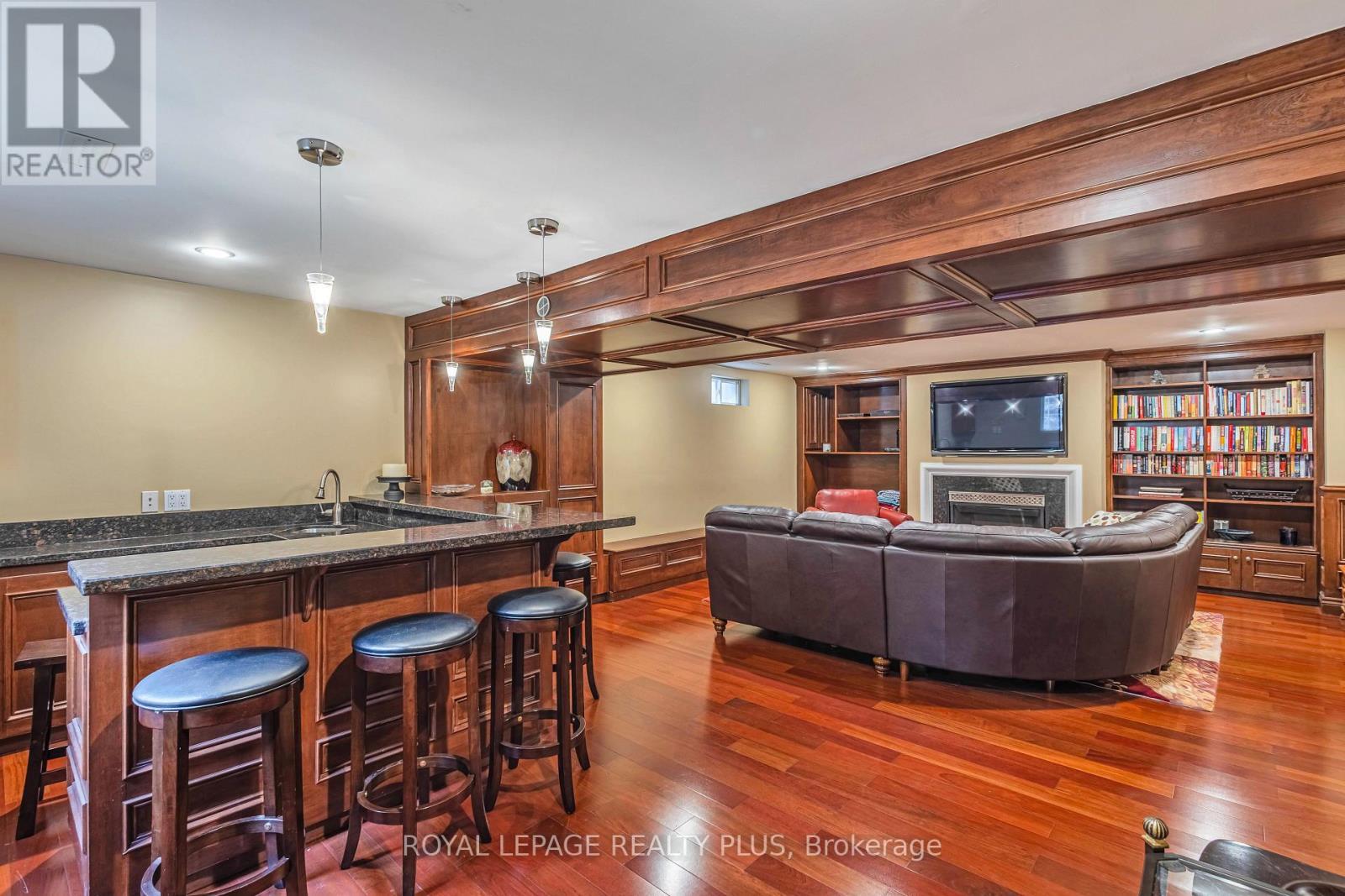4279 Bridlepath Trail, Mississauga, ON - Indoor With Fireplace
