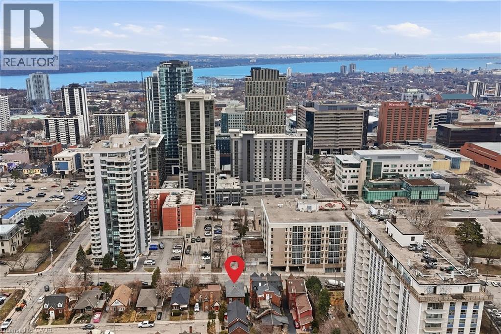 City view featuring a nearby body of water - 129 Jackson Street W, Hamilton, ON - Outdoor With Body Of Water With View