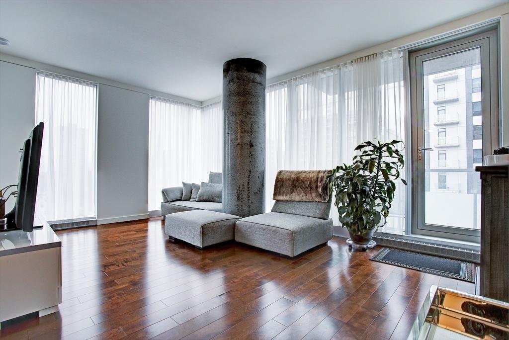 Salon - 802-1450 Boul. René-Lévesque O., Montréal (Ville-Marie), QC - Indoor Photo Showing Living Room