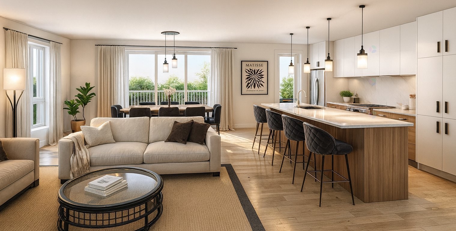 Intérieur - 302-65 Av. Vézina, Saint-Esprit, QC - Indoor Photo Showing Living Room