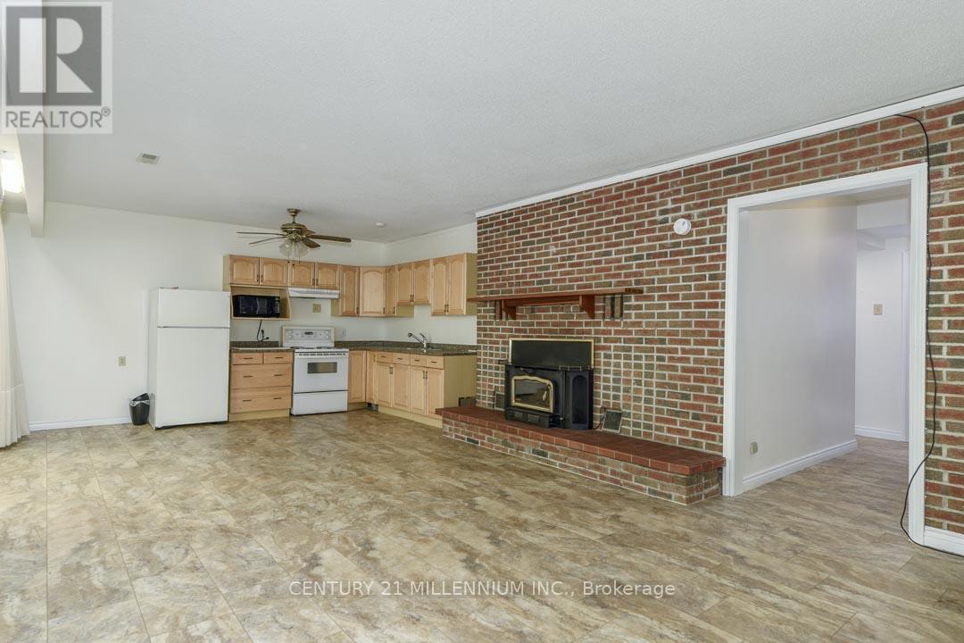 287199 10 Sideroad, Mono, ON - Indoor With Fireplace