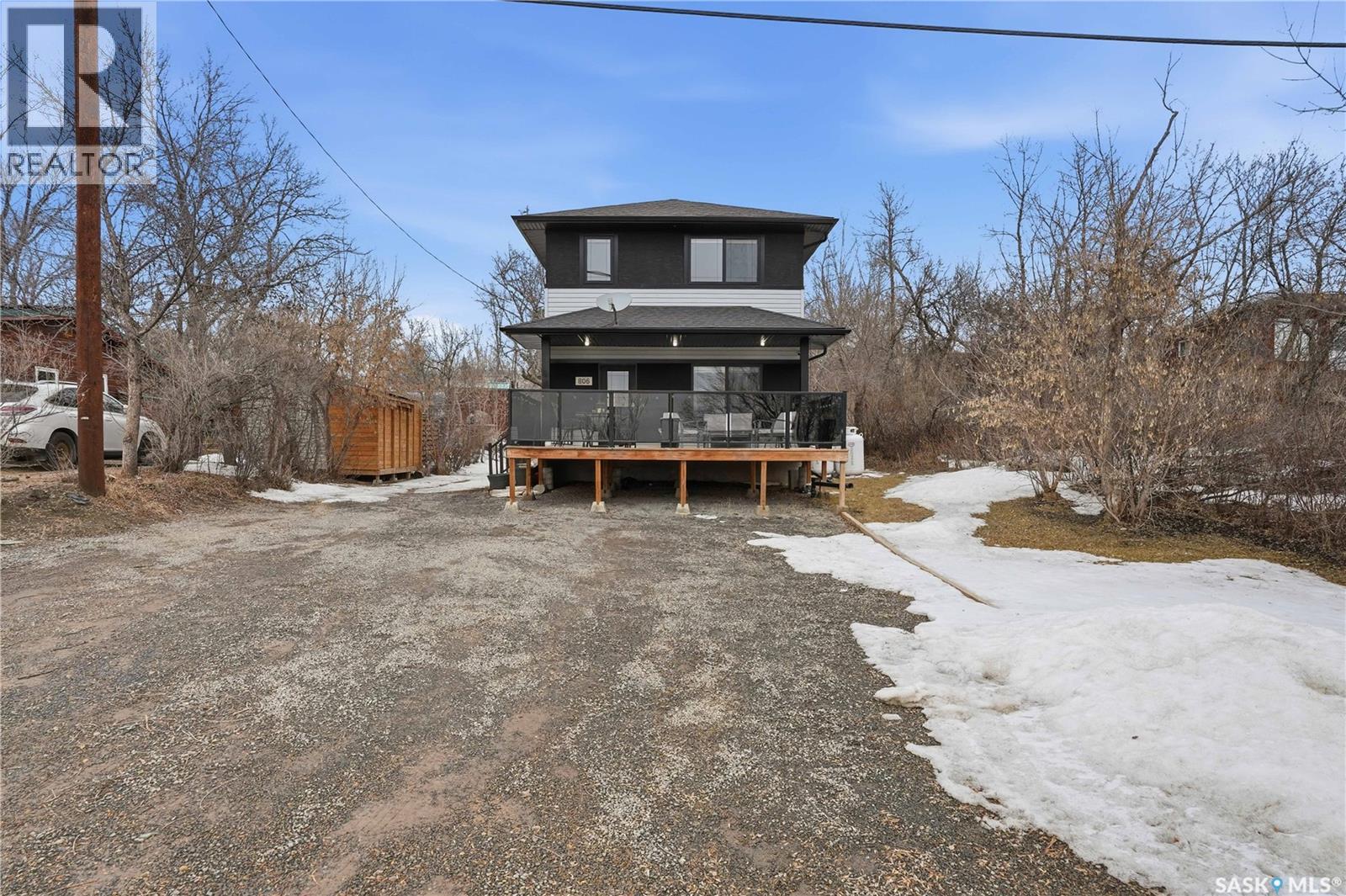 806 Grove Avenue, Saskatchewan Beach, SK - Outdoor With Deck Patio Veranda