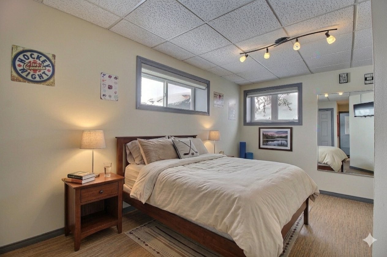 Salle d'exercice - 750 Av. Dion, Val-D'Or, QC - Indoor Photo Showing Bedroom