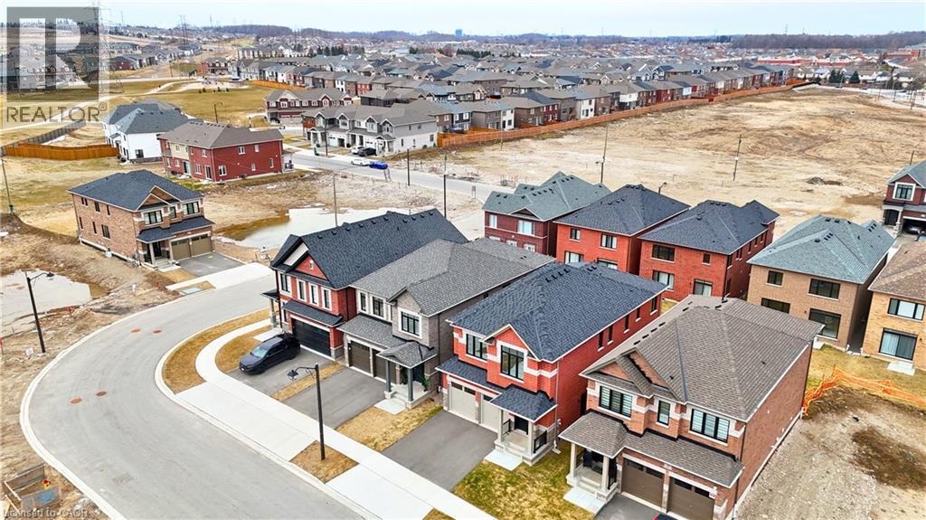 Aerial perspective of suburban area - 39 Guernsey Drive, Kitchener, ON - Outdoor