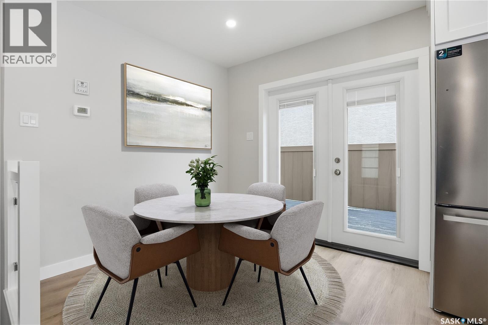 31 Newstead Avenue, Regina, SK - Indoor Photo Showing Dining Room