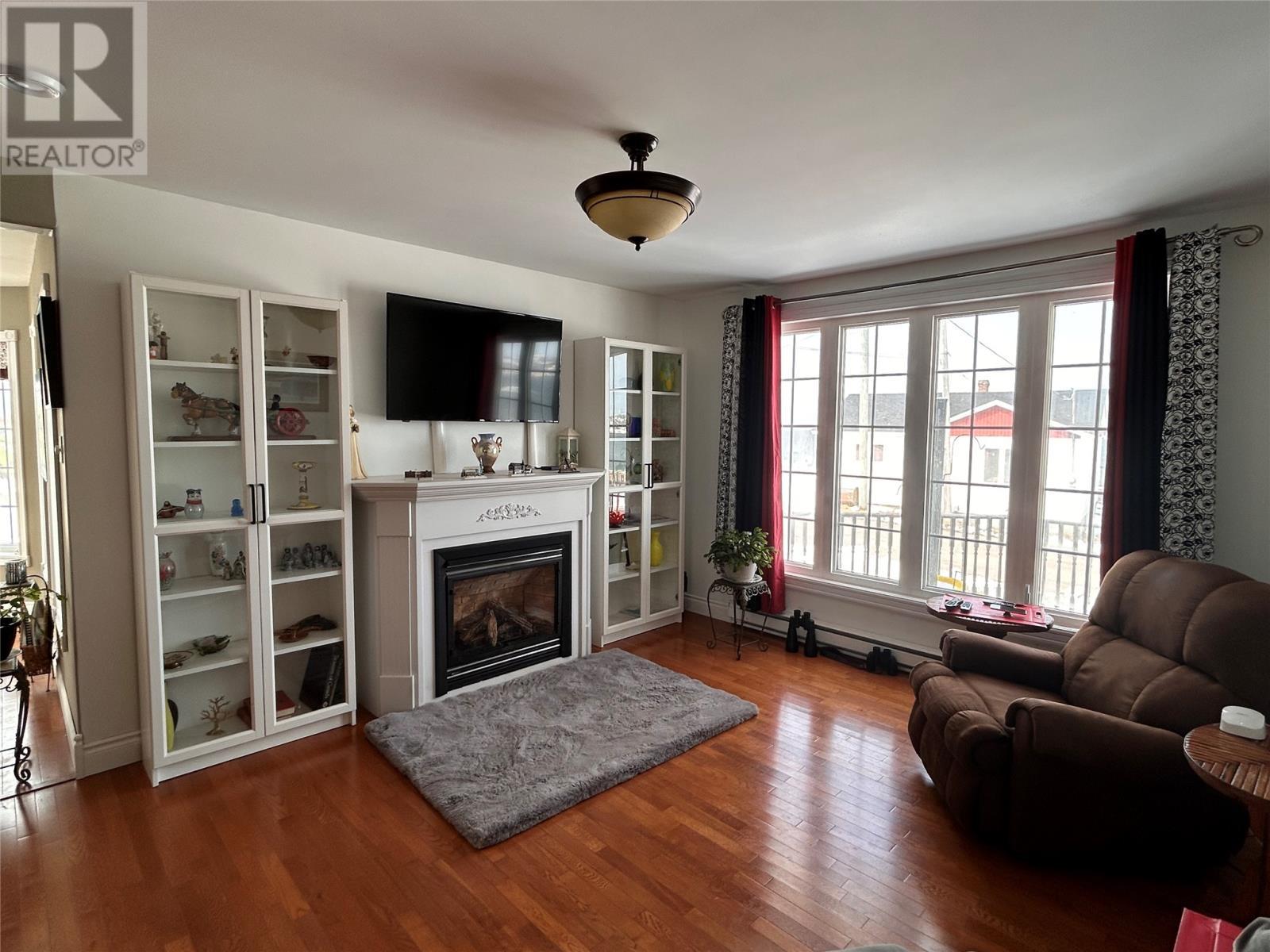 3 Main Road, Old Perlican, NL - Indoor Photo Showing Living Room With Fireplace