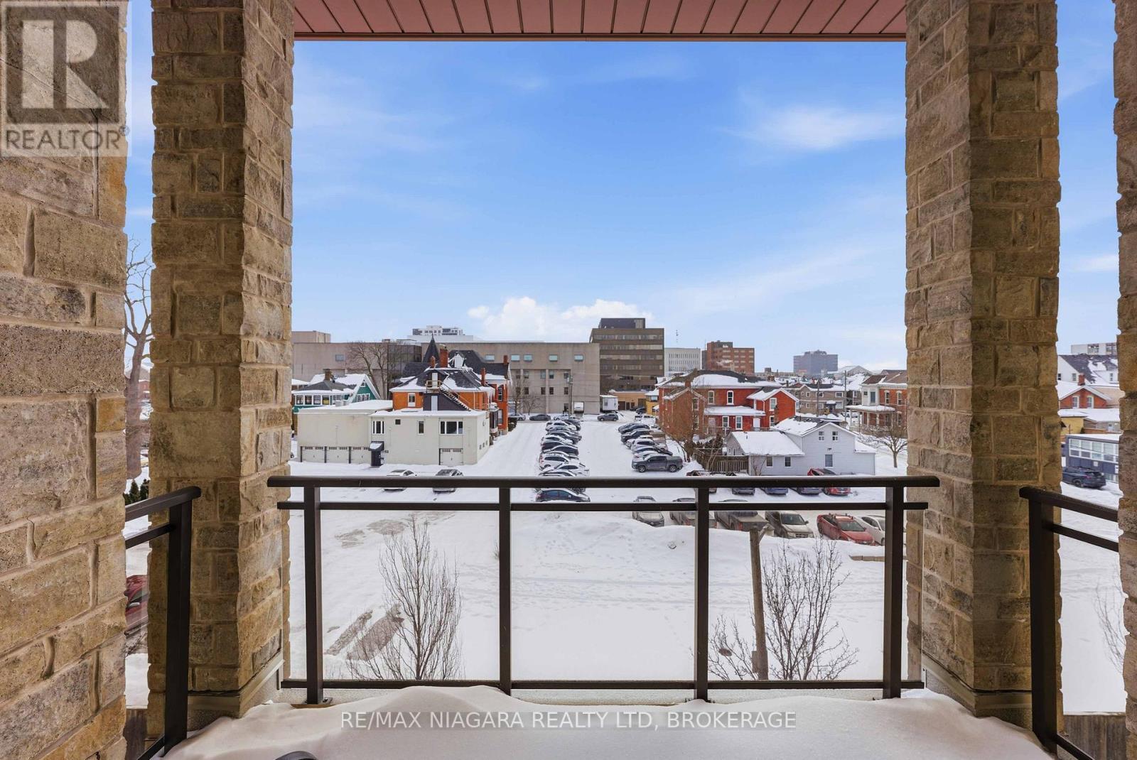 404 - 26 Wellington Street, St. Catharines (Downtown), ON - Outdoor With Balcony