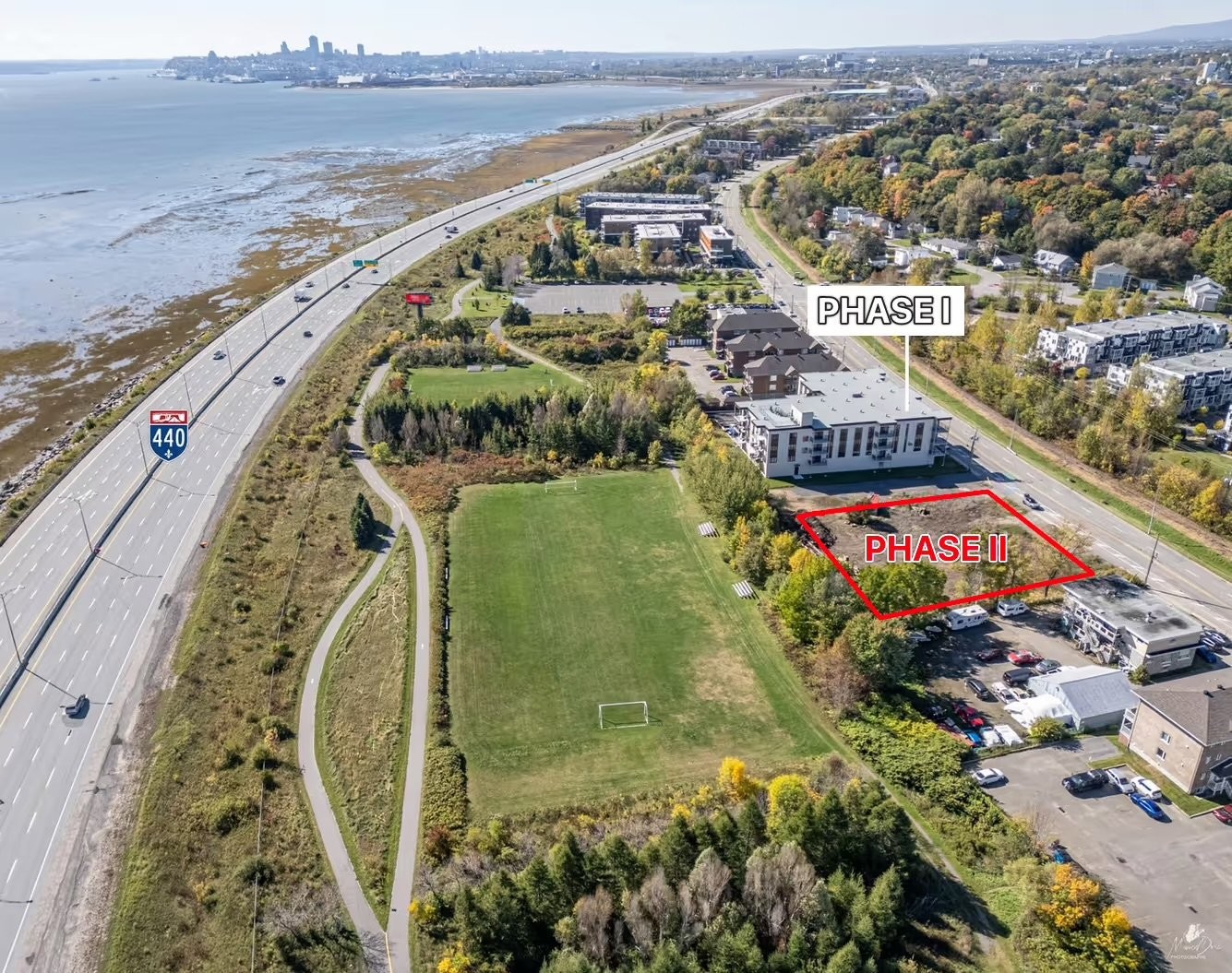 Vue d'ensemble - 206-3970 Boul. Ste-Anne, Québec (Beauport), QC - Outdoor With Body Of Water With View