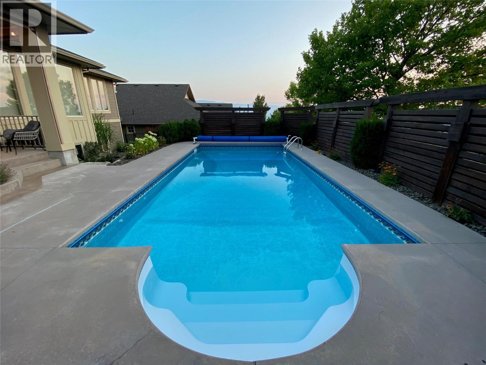 1768 Split Rail Place, Kelowna, BC - Outdoor With In Ground Pool