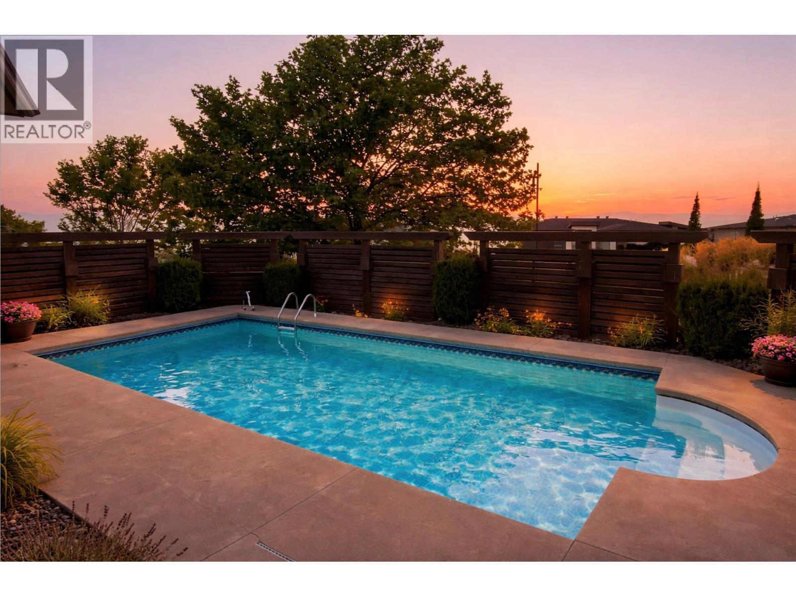 1768 Split Rail Place, Kelowna, BC - Outdoor With In Ground Pool