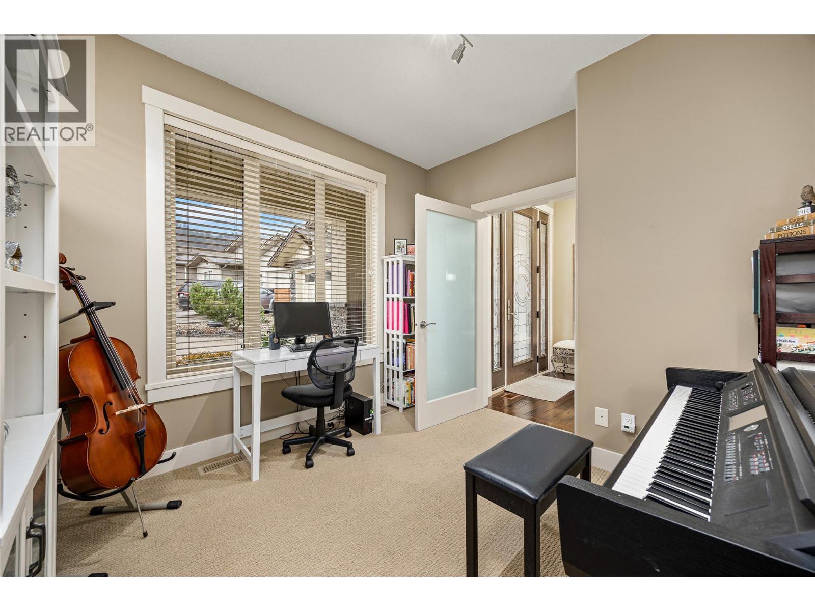 1768 Split Rail Place, Kelowna, BC - Indoor Photo Showing Office