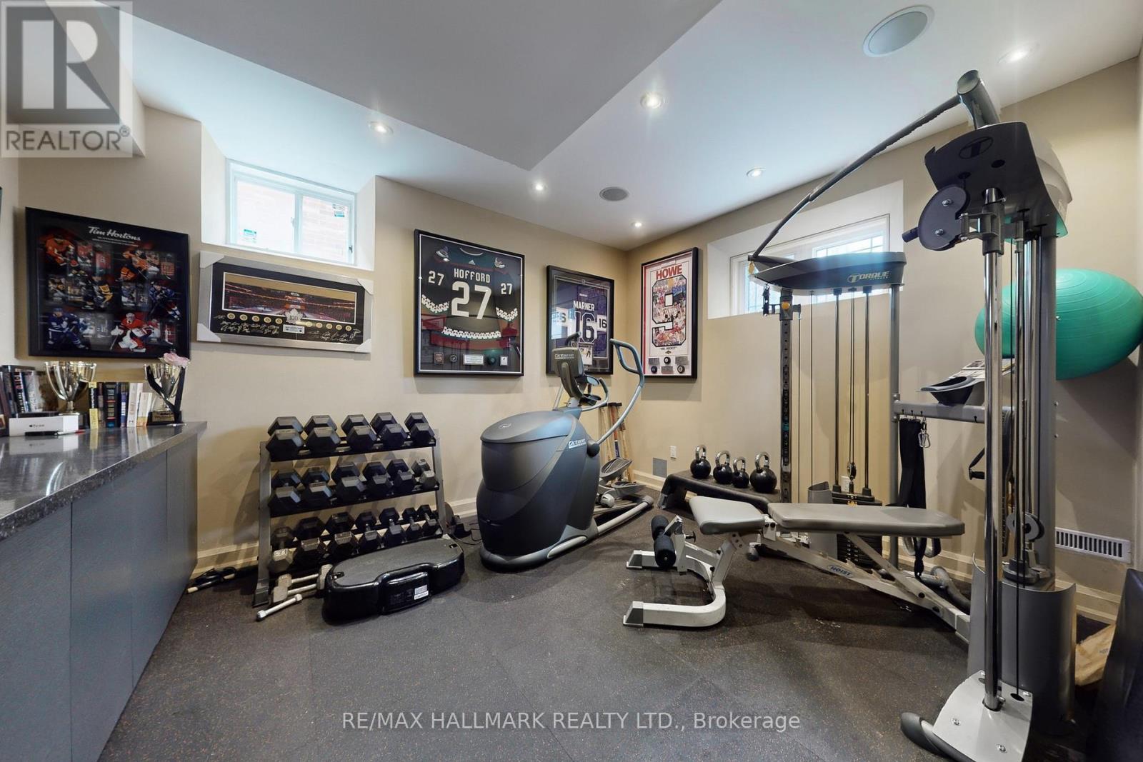 24 Bluff Trail, King, ON - Indoor Photo Showing Gym Room