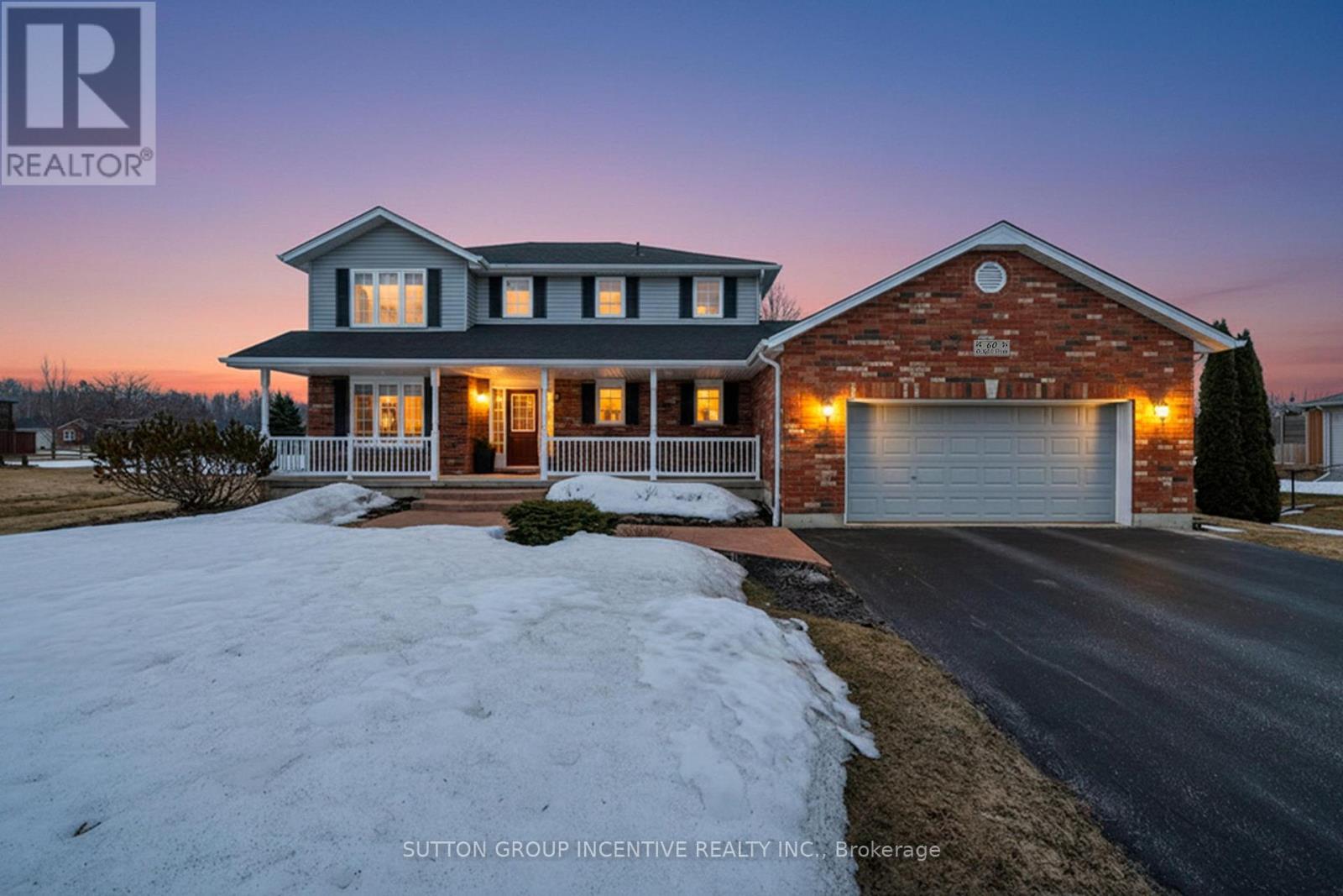 60 O'Neill Circle, Springwater, ON - Outdoor With Deck Patio Veranda With Facade