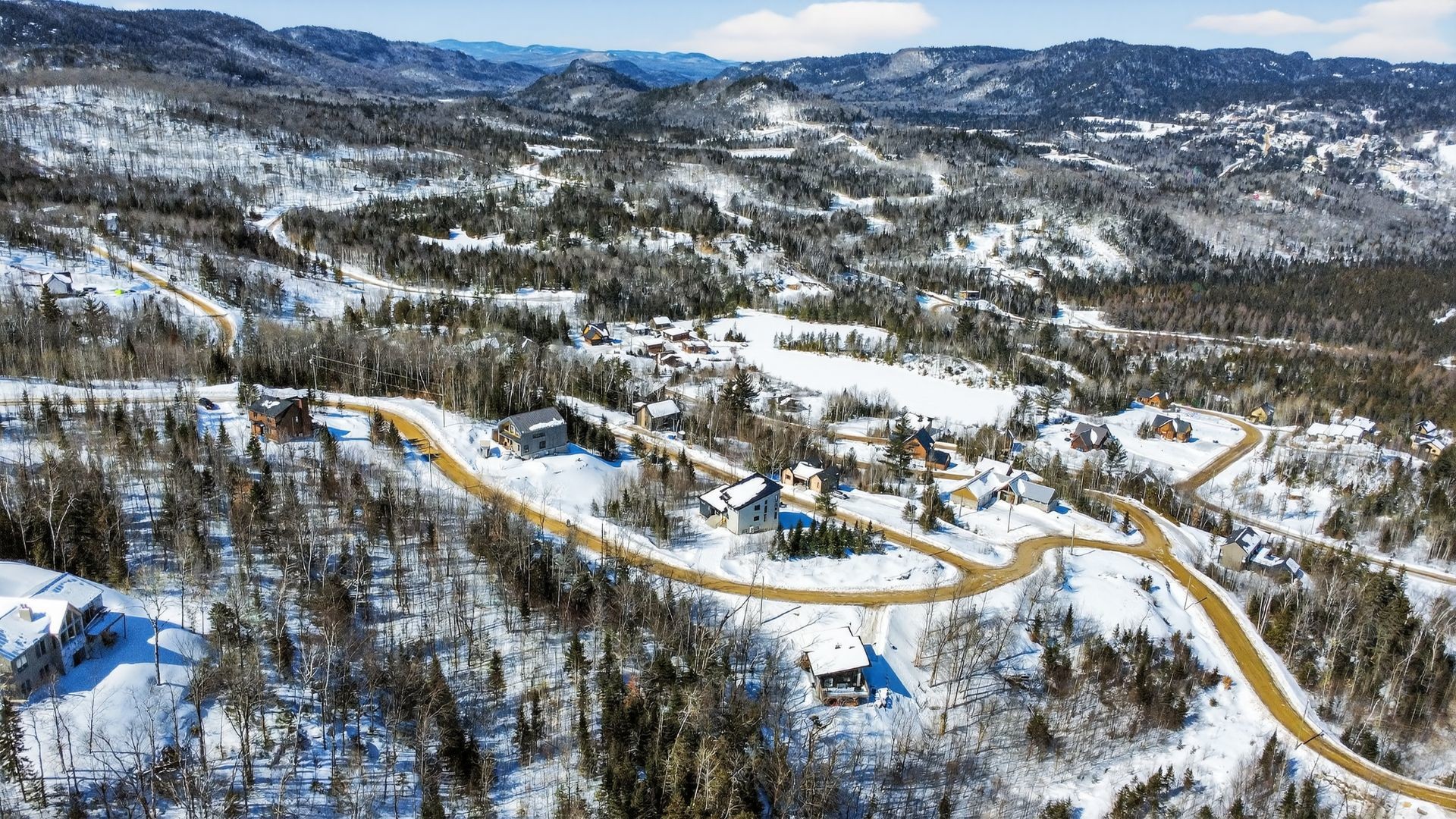 Photo aérienne - 1 Ch. Du Belvédère, Saint-Côme, QC