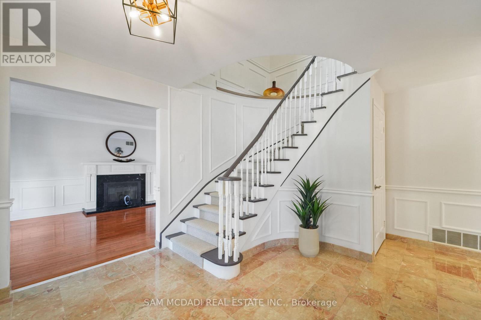 2032 Shannon Drive, Mississauga, ON - Indoor Photo Showing Other Room With Fireplace