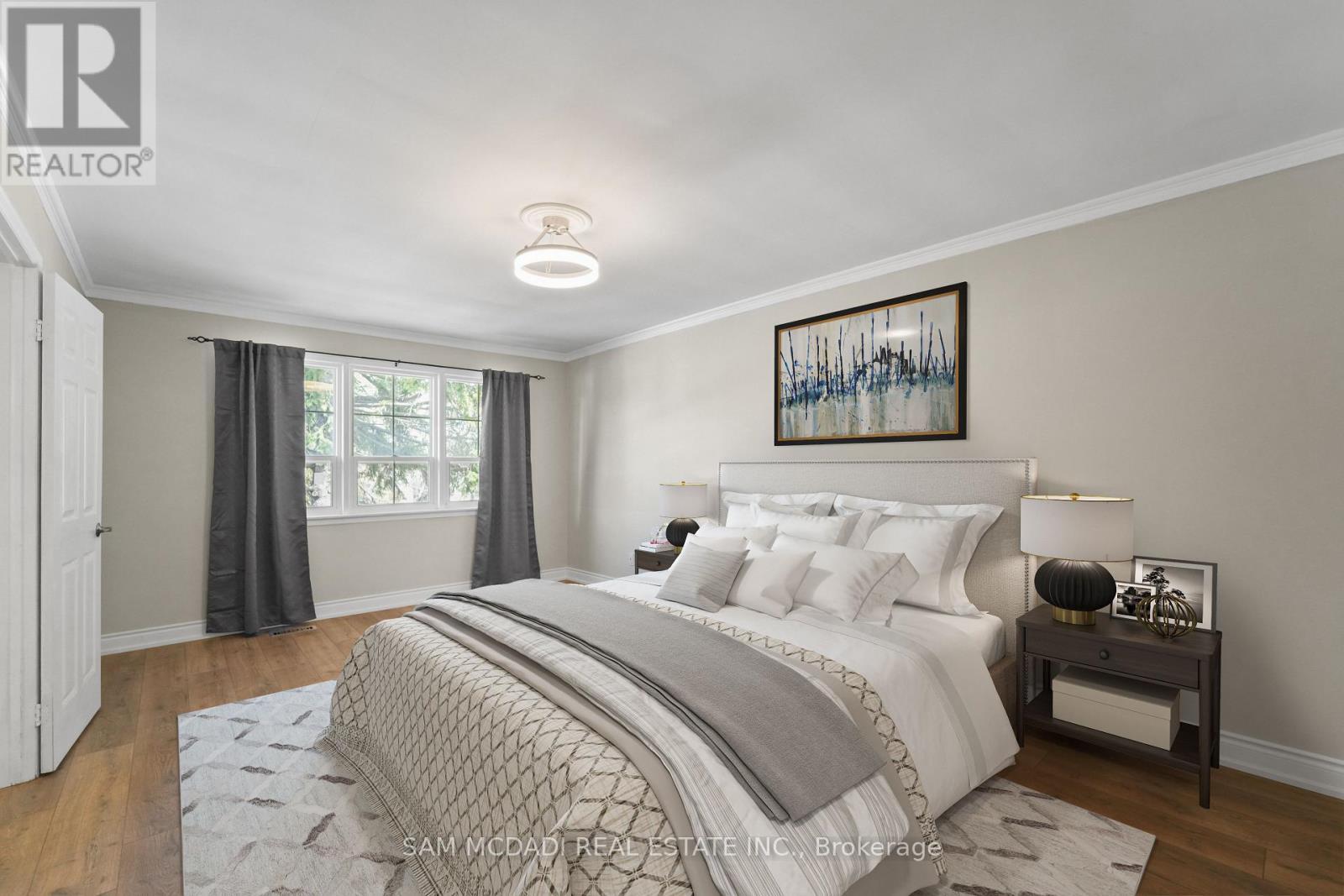 Virtual/Prim Bdrm - 2032 Shannon Drive, Mississauga, ON - Indoor Photo Showing Bedroom
