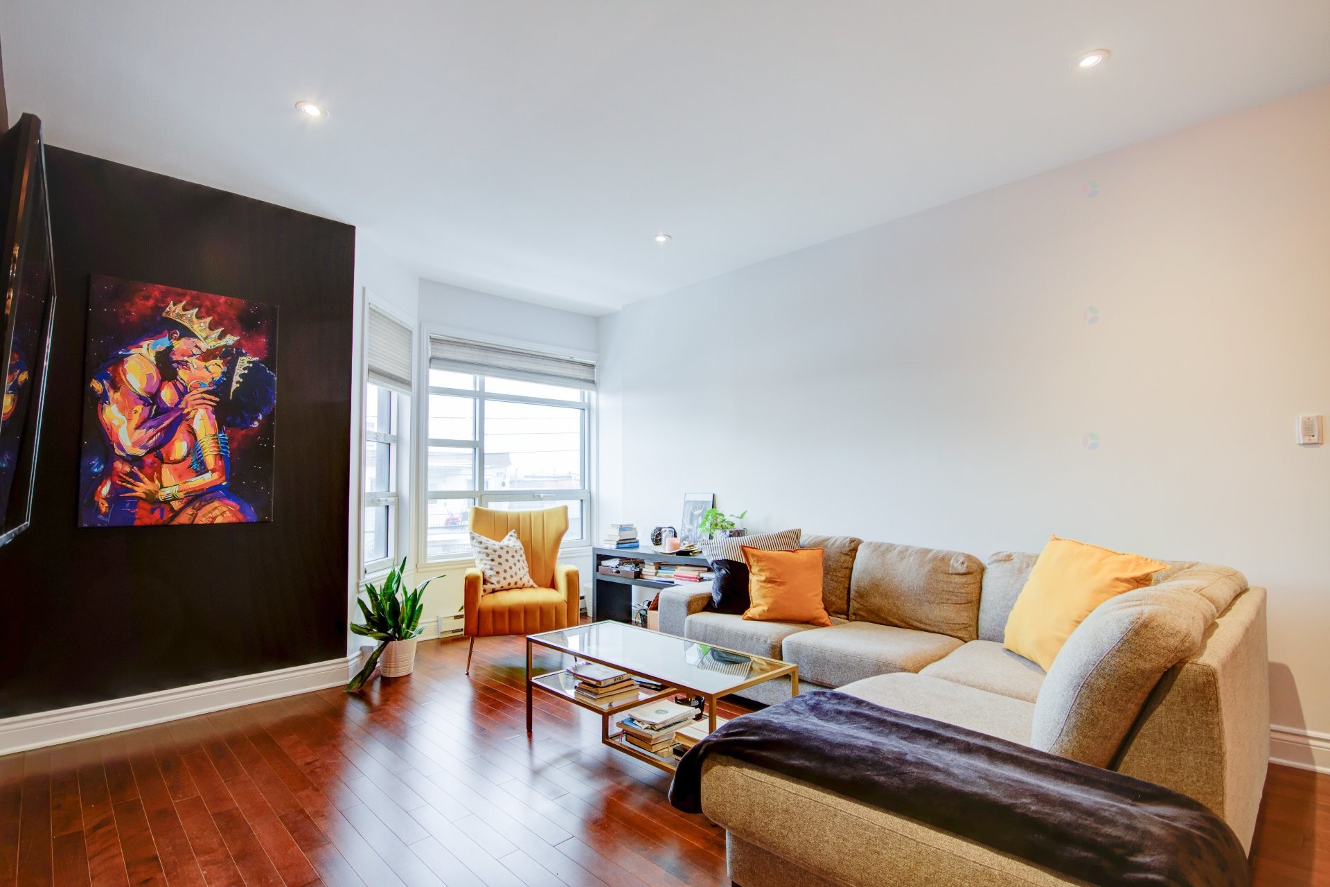 Living Room - 722 - C 2E Avenue, Montréal (Lachine), QC - Indoor Photo Showing Living Room