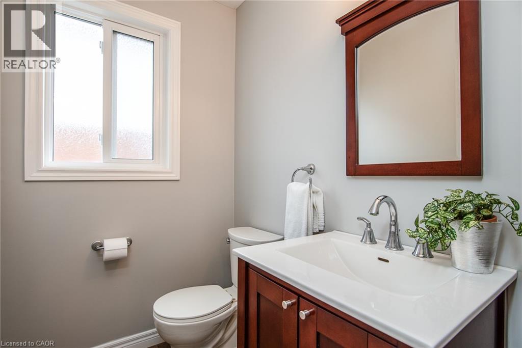 Bathroom featuring vanity and toilet - 236 Dartmoor Crescent, Waterloo, ON - Indoor Photo Showing Bathroom
